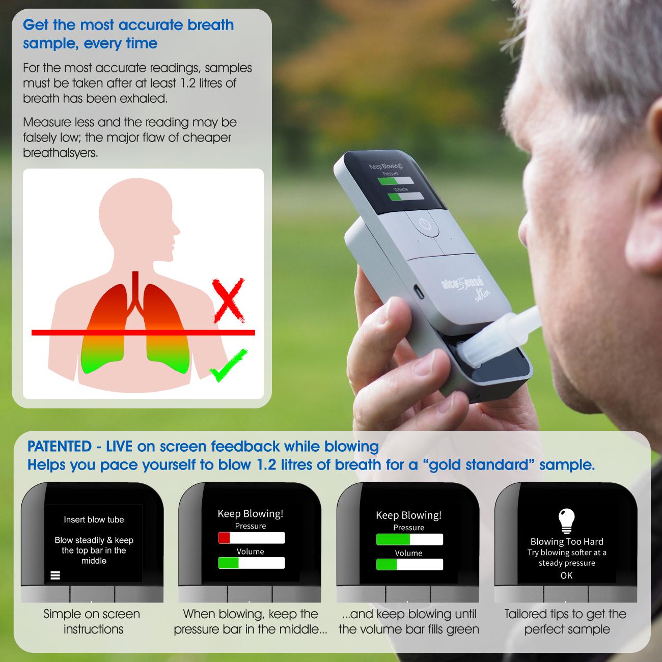 AlcoSense Ultra Breathalyser 3 AlcoSense Ultra Breathalyser