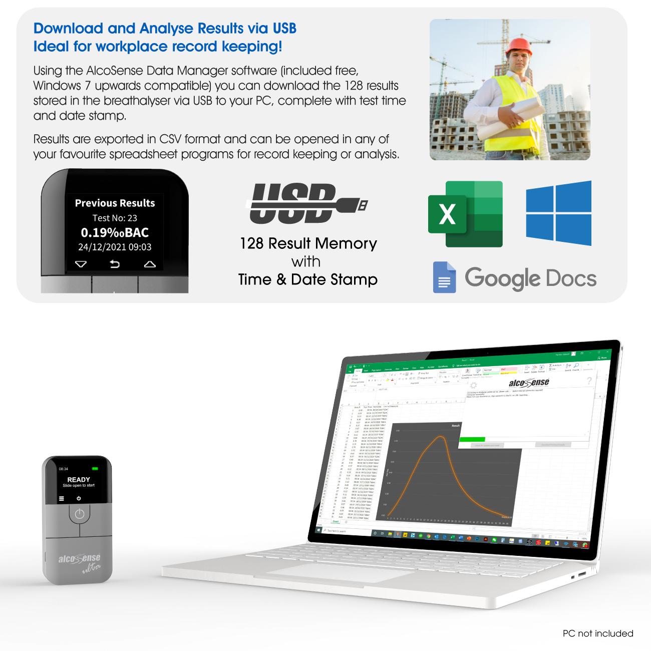 AlcoSense Ultra Breathalyser 6 AlcoSense Ultra Breathalyser