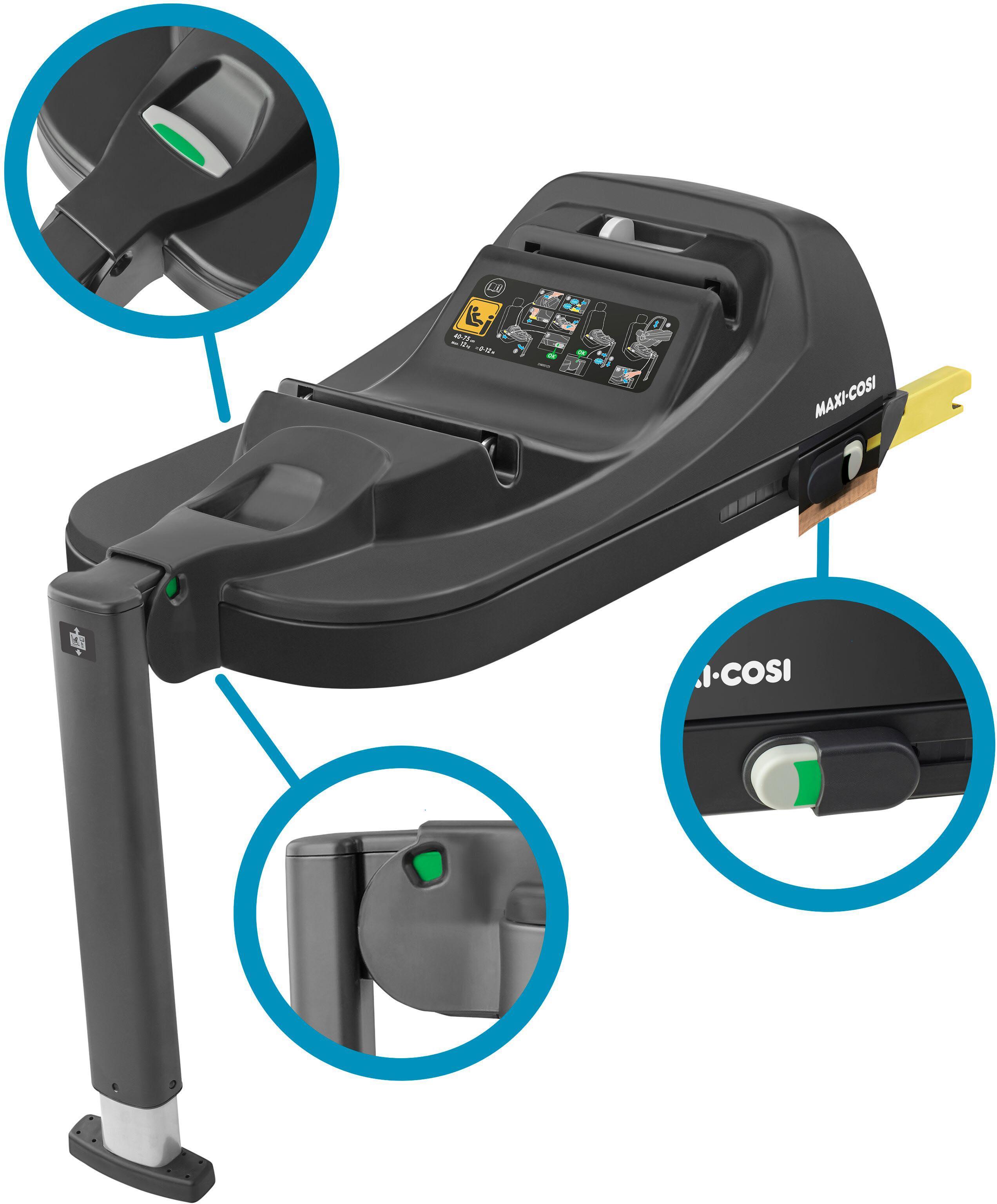 Maxi-Cosi Cabriofix i-Size & ISOFIX Base Car Seat Graphite 9 Maxi-Cosi Cabriofix i-Size & ISOFIX Base Car Seat Graphite