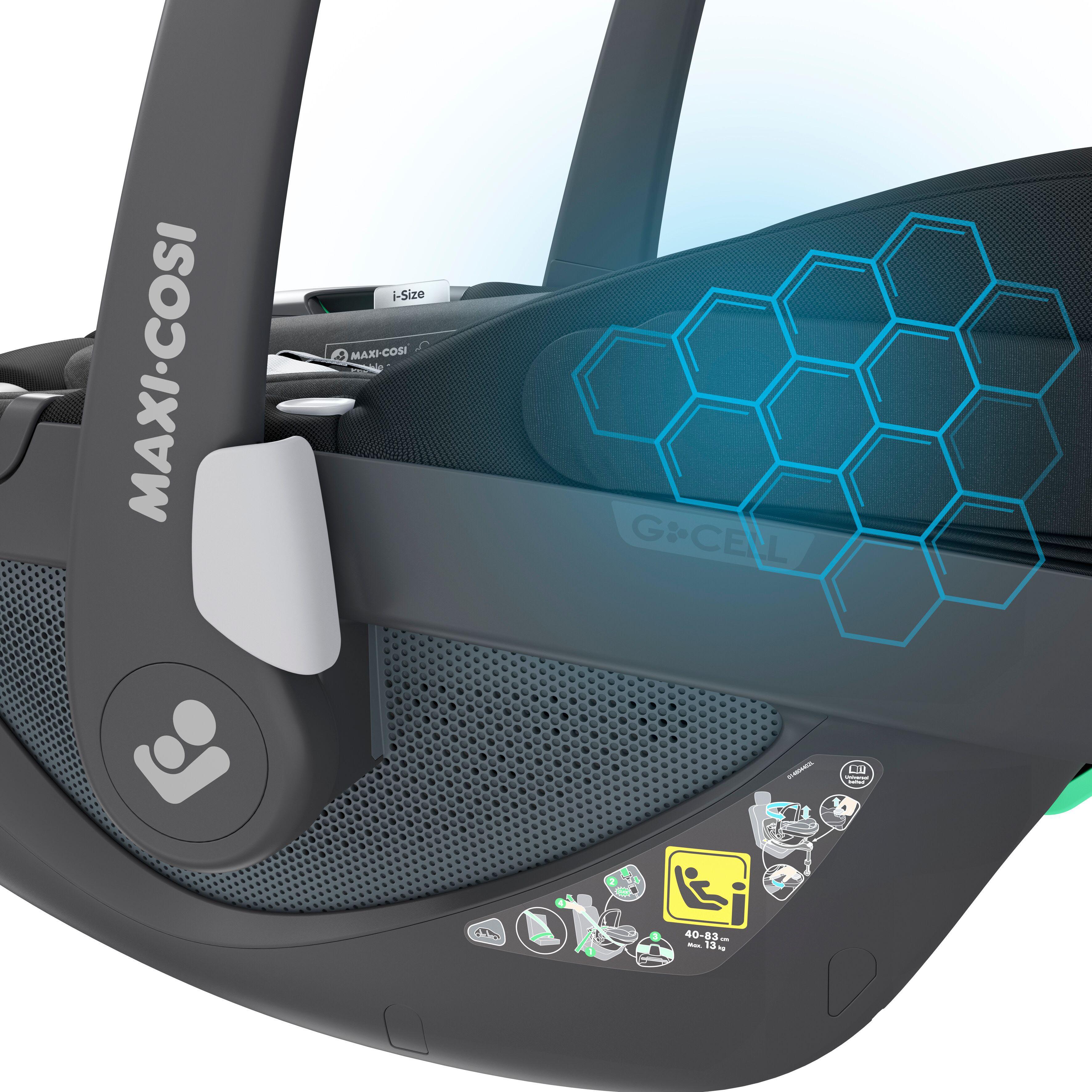 Maxi-Cosi 360 Family i-Size Bundle Black (Pebble 360, Pearl 360 & Base) - Black