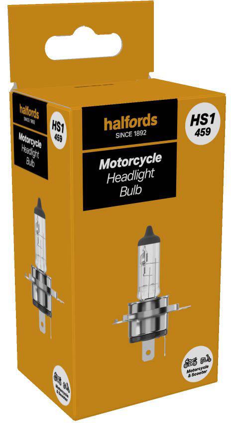 Halfords HS1 459 Motorcycle Headlight Bulb Single Pack