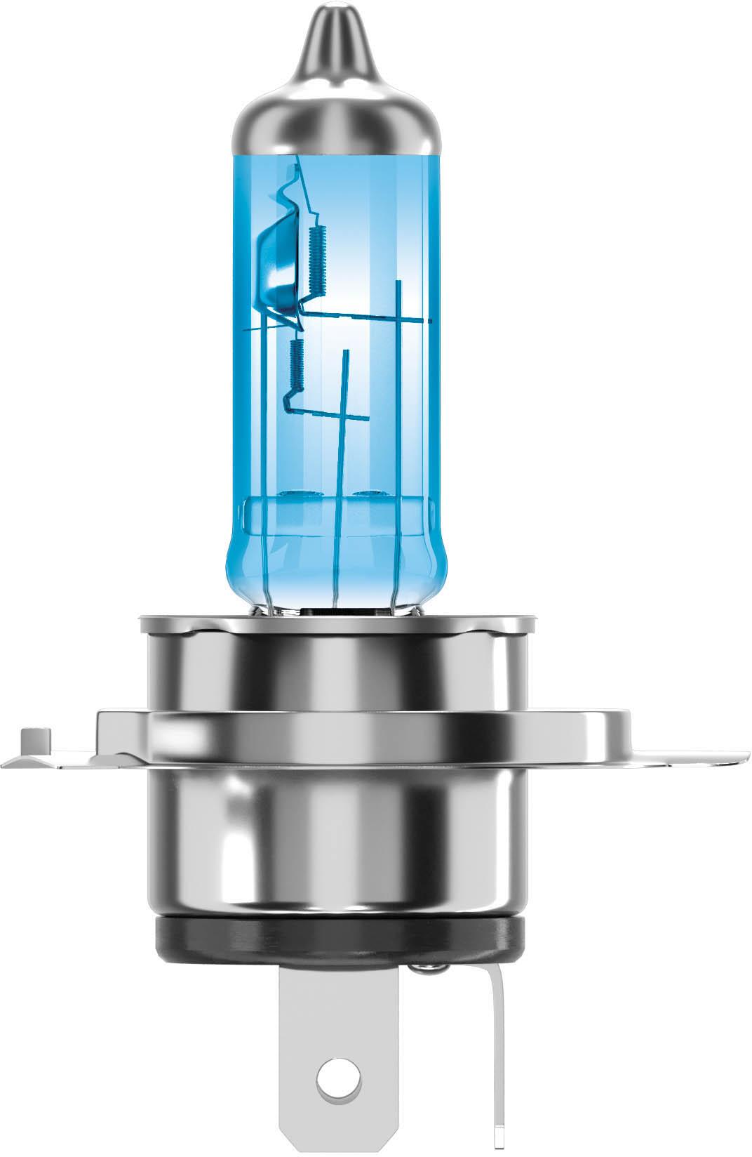 Halfords Advanced Motorcycle Whiter H4 472 Headlight Bulb