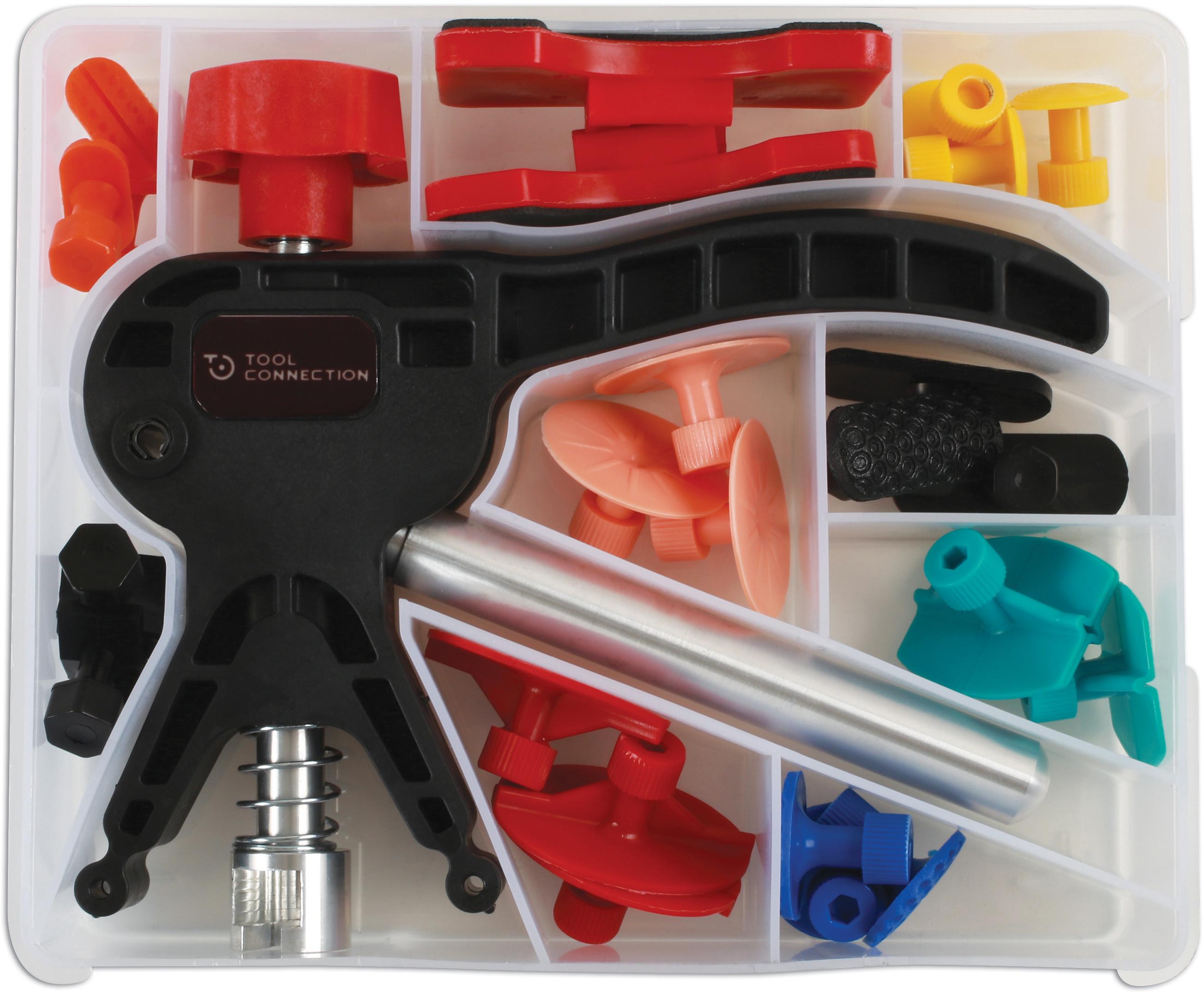 Laser Paintless Dent Puller Tool Set 7 Laser Paintless Dent Puller Tool Set