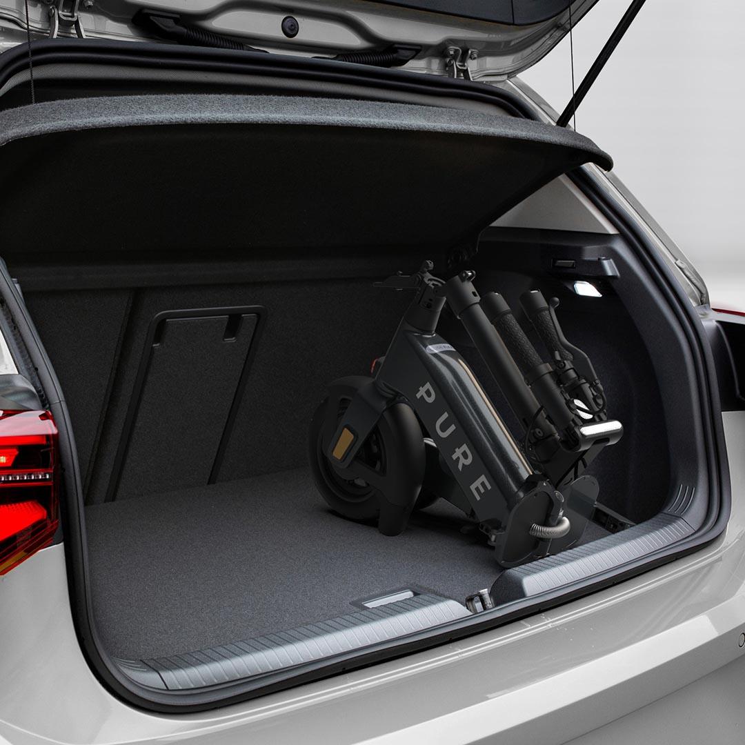 Pure Advance Flex Electric Scooter, Mercury Grey