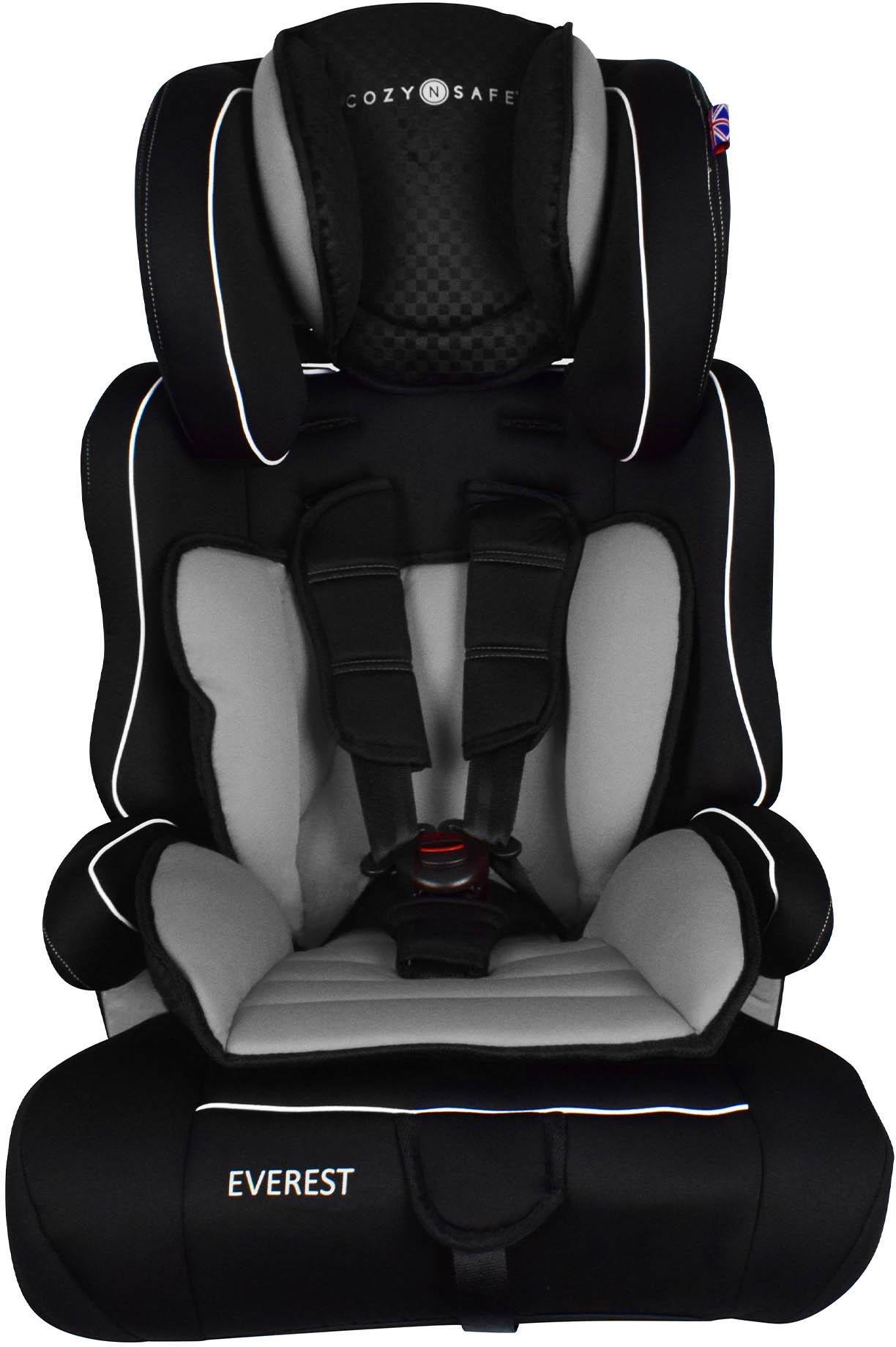 CozyNSafe Everest Group 1/2/3 Child Car Seat with Cup Holders – Black/Red 6 CozyNSafe Everest Group 1/2/3 Child Car Seat with Cup Holders – Black/Red