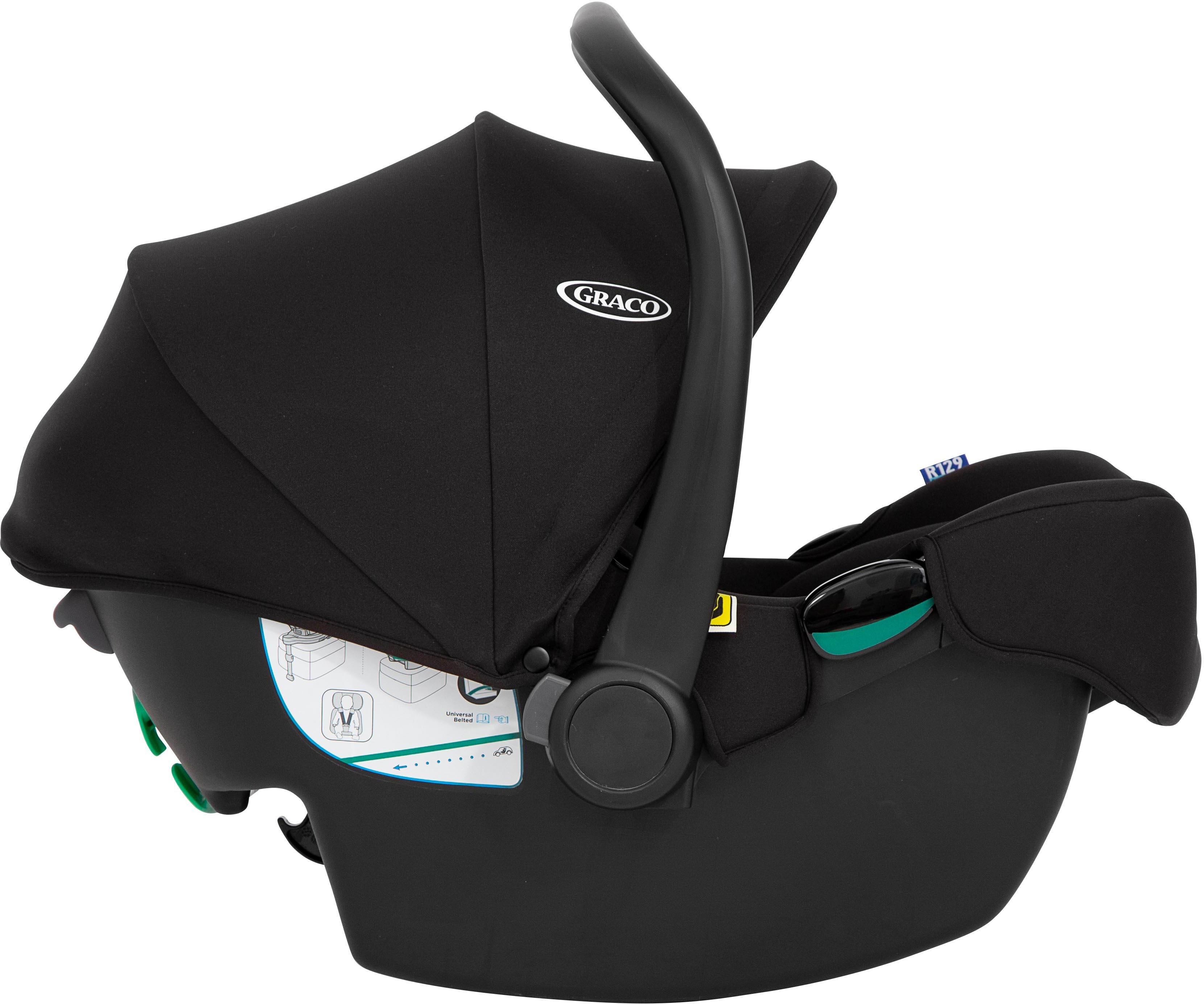 Graco Snuglite i-Size R129 Lightweight Infant Car Seat - Midnight 3 Graco Snuglite i-Size R129 Lightweight Infant Car Seat - Midnight