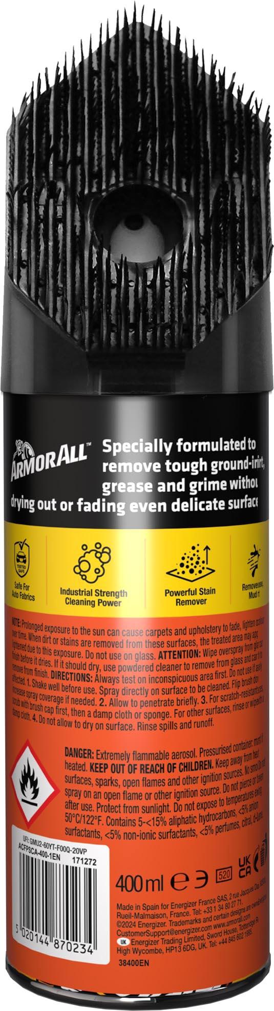 Armor All Stain Remover with Upolstery Brush
