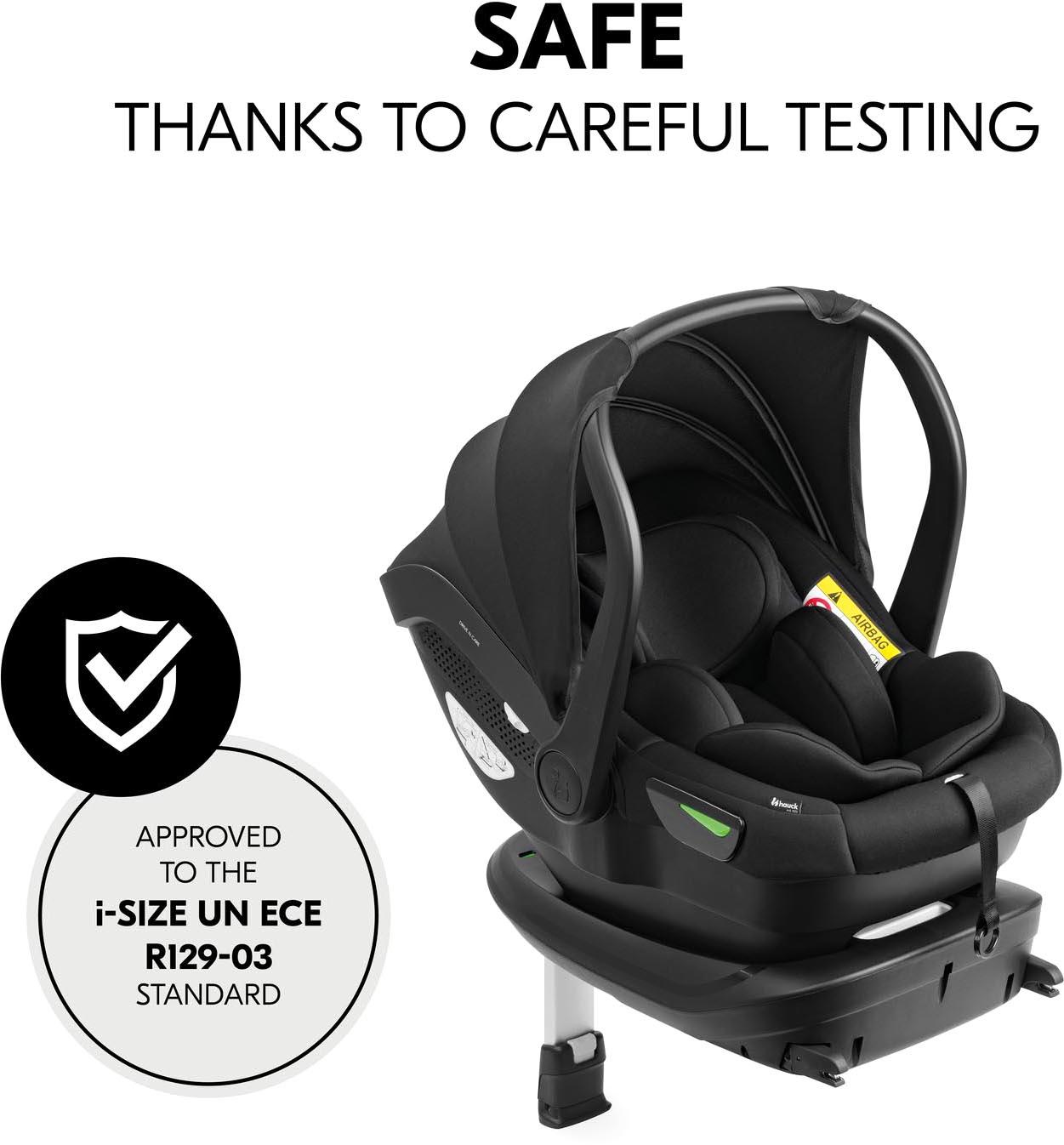 Hauck Drive N Care Set Car Seat & Base - Black 4 Hauck Drive N Care Set Car Seat & Base - Black
