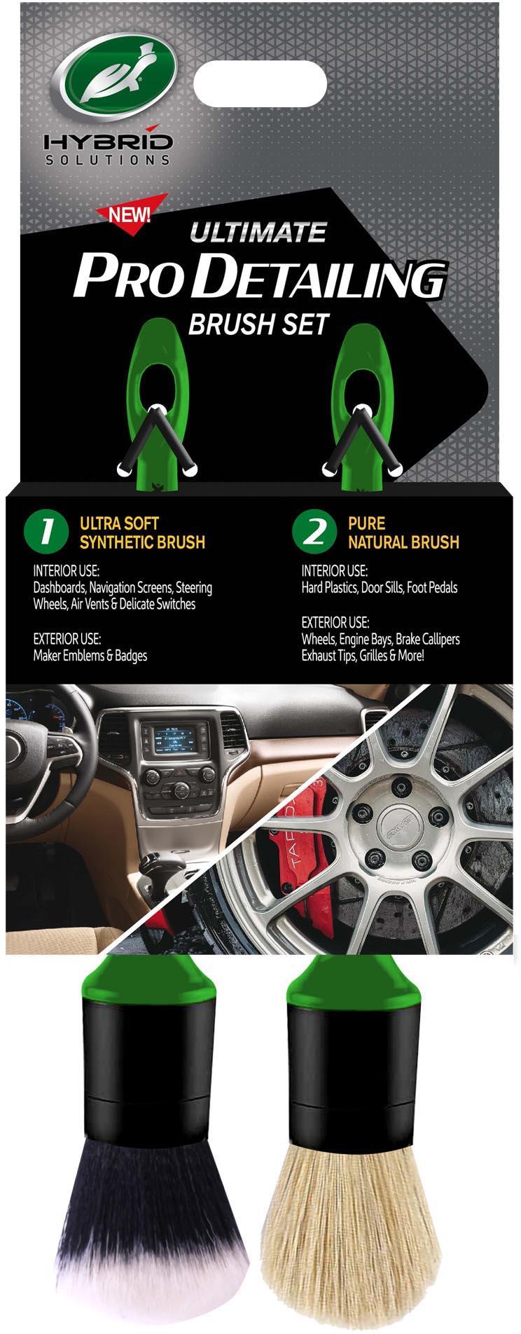 Turtle Wax Hybrid Solutions Ultimate Pro Detailing Brush Set