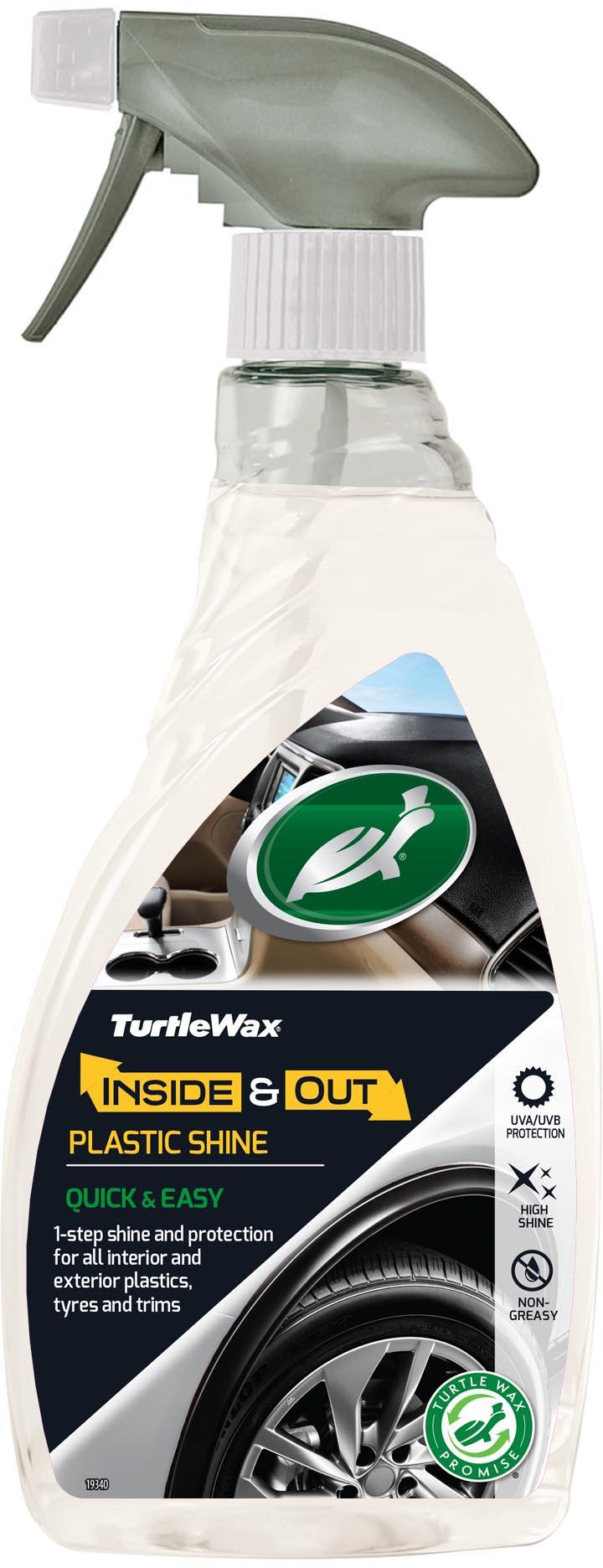 Turtle Wax Inside & Out Plastic Shine 500Ml