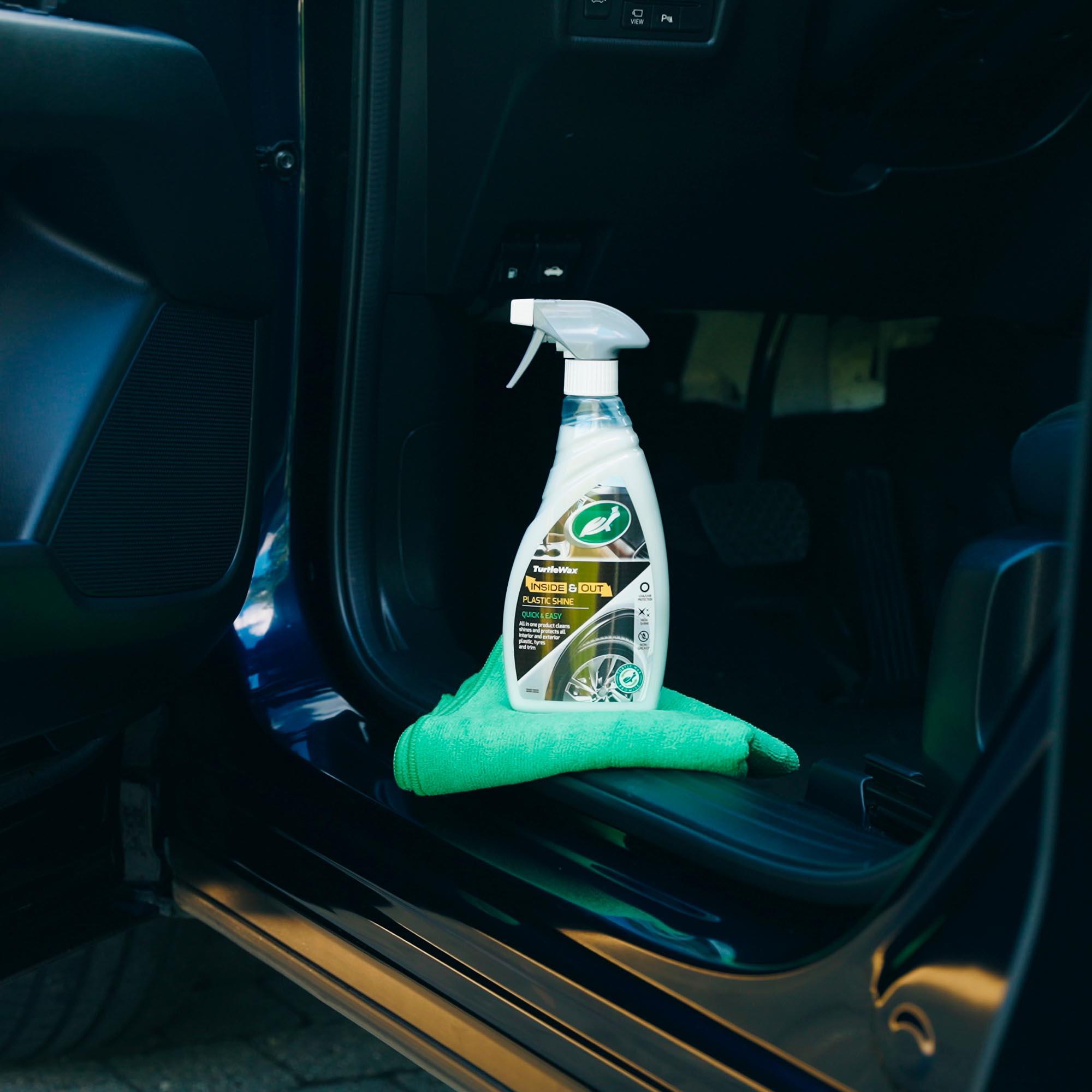 Turtle Wax Inside & Out Plastic Shine 500Ml