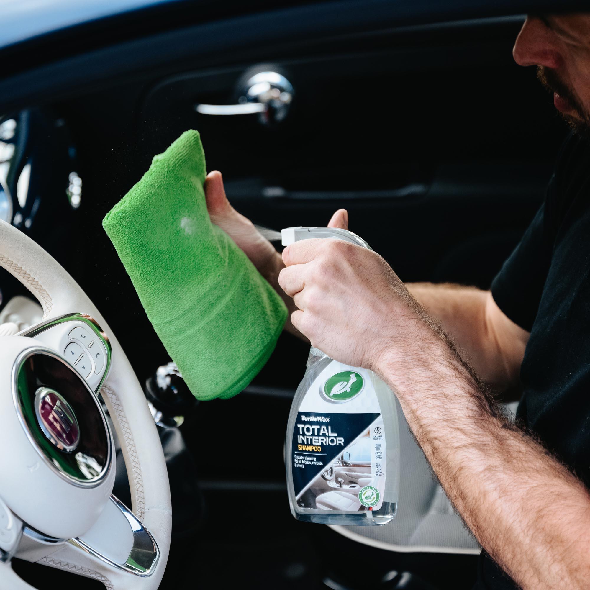 Turtle Wax Total Interior Shampoo 500ml 4 Turtle Wax Total Interior Shampoo 500ml