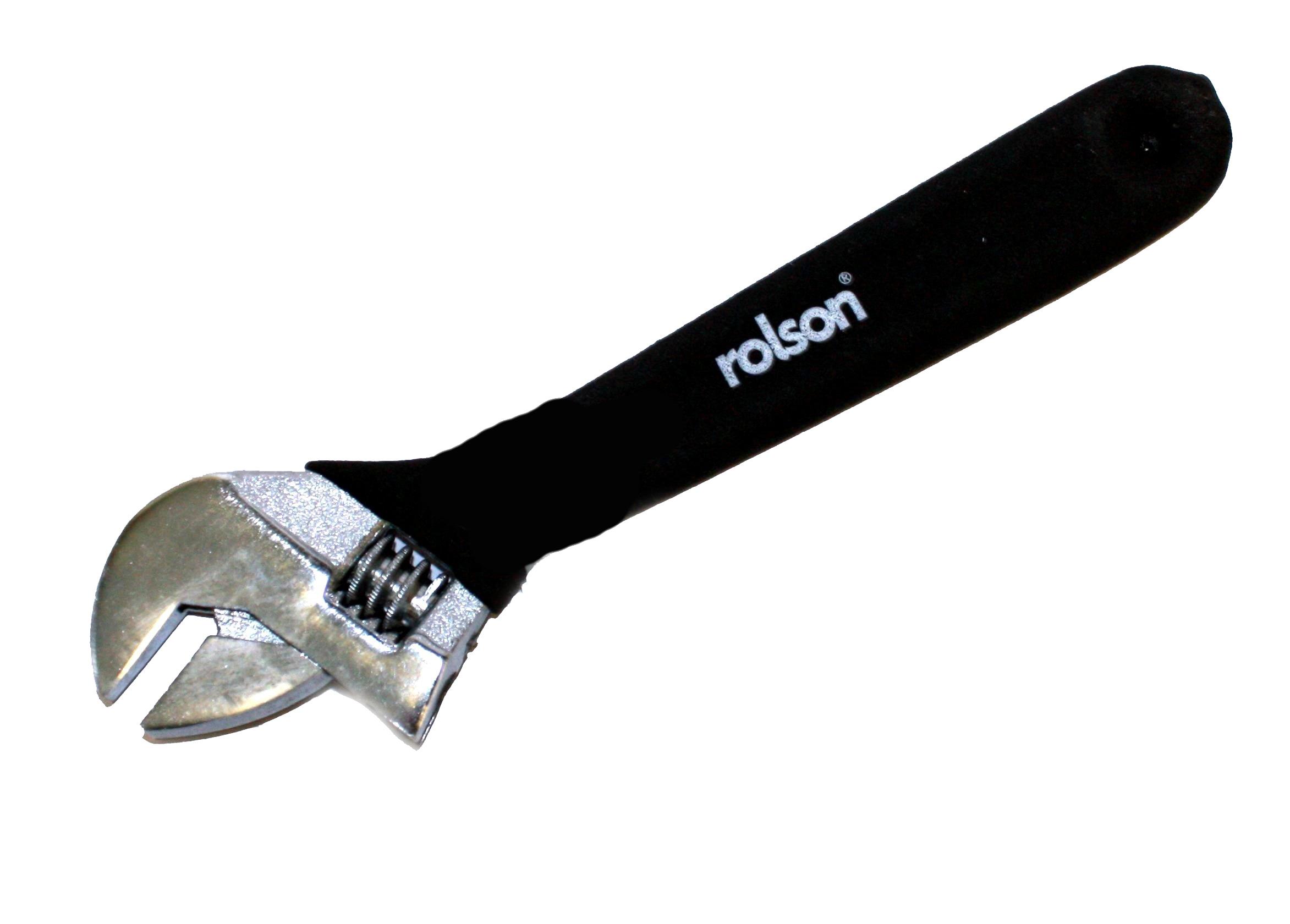 Rolson 200mm Adjustable Wrench