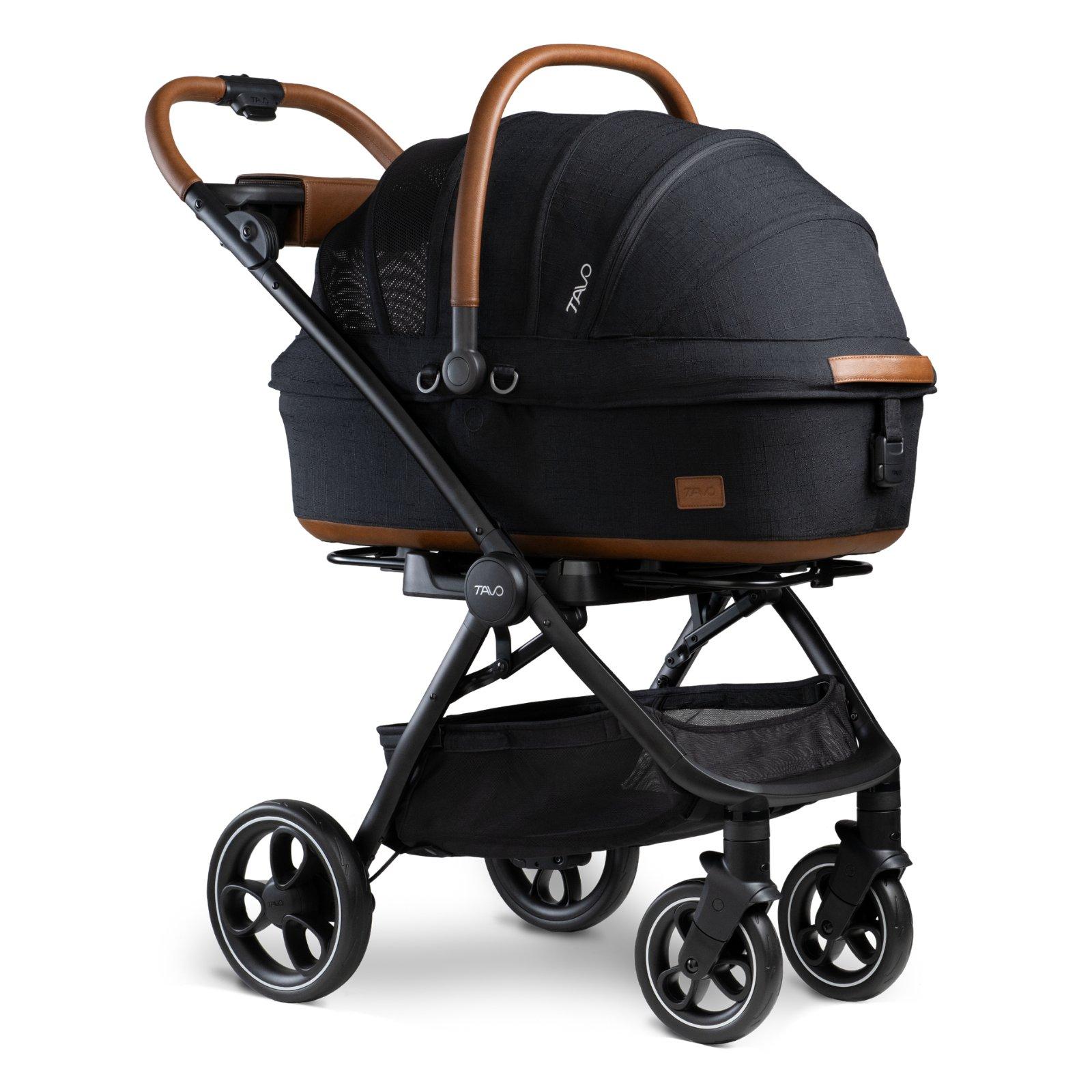 Tavo Maeve Medium Dog Car Seat with Car Seat Base - Rigid Onyx 6 Tavo Maeve Medium Dog Car Seat with Car Seat Base - Rigid Onyx