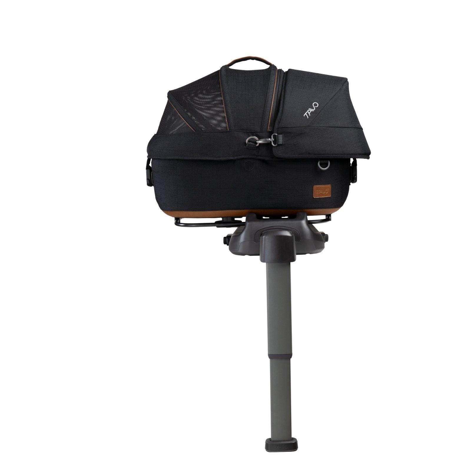 Tavo Maeve Small Dog Car Seat with Car Seat Base - Flex Onyx 5 Tavo Maeve Small Dog Car Seat with Car Seat Base - Flex Onyx