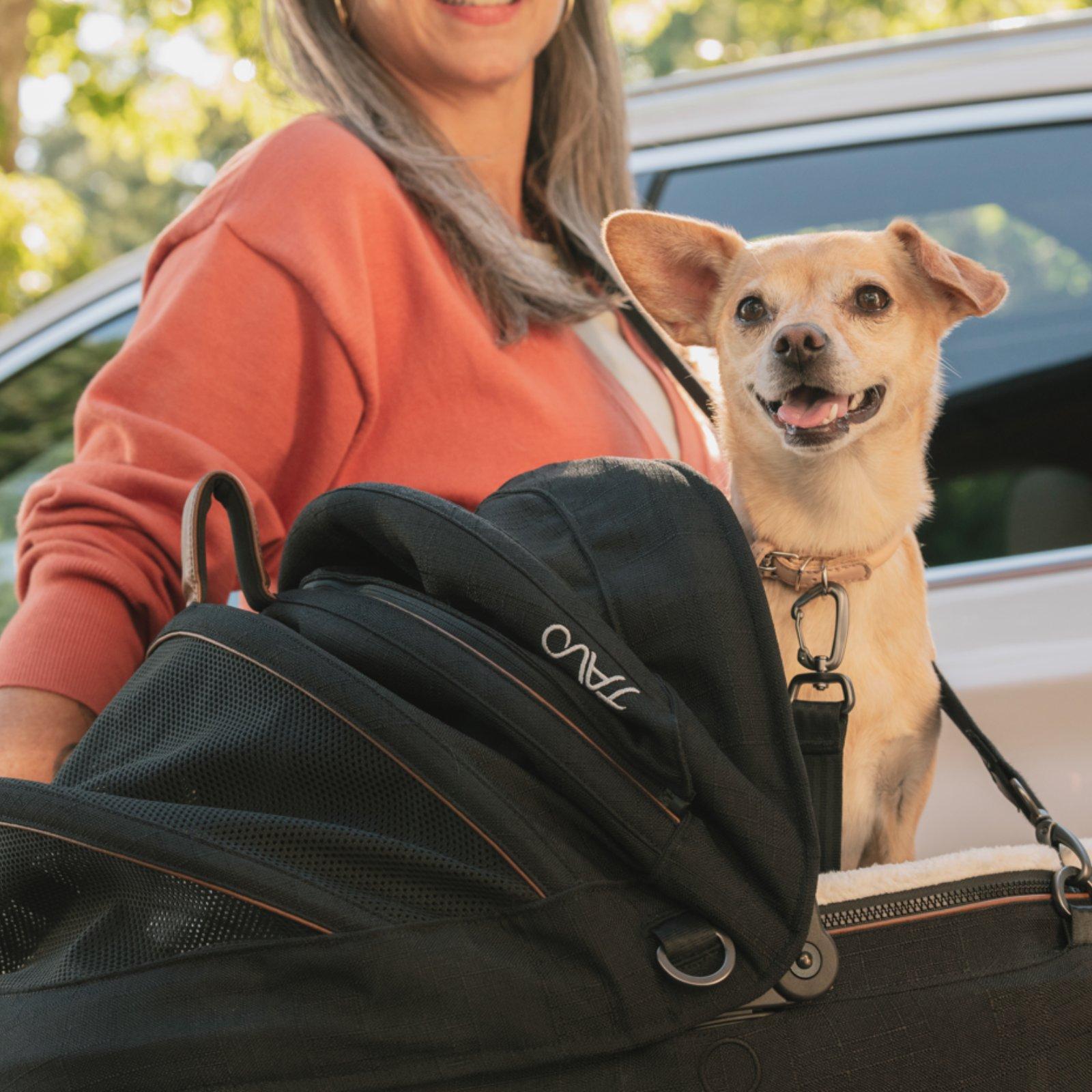 Tavo Maeve Small Dog Car Seat with Car Seat Base - Flex Onyx 9 Tavo Maeve Small Dog Car Seat with Car Seat Base - Flex Onyx