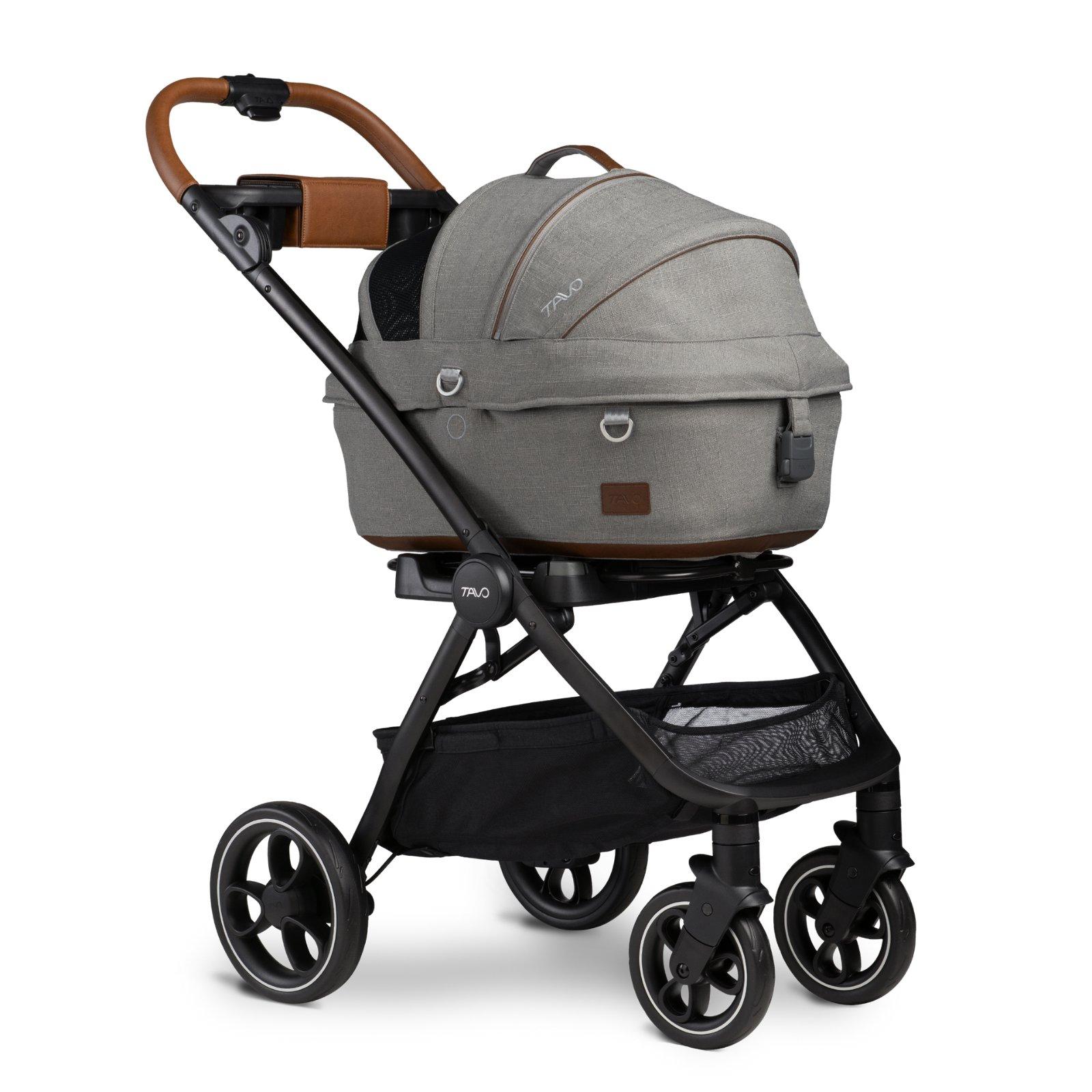 Tavo Maeve Small Dog Car Seat with Car Seat Base - Flex Merle 6 Tavo Maeve Small Dog Car Seat with Car Seat Base - Flex Merle