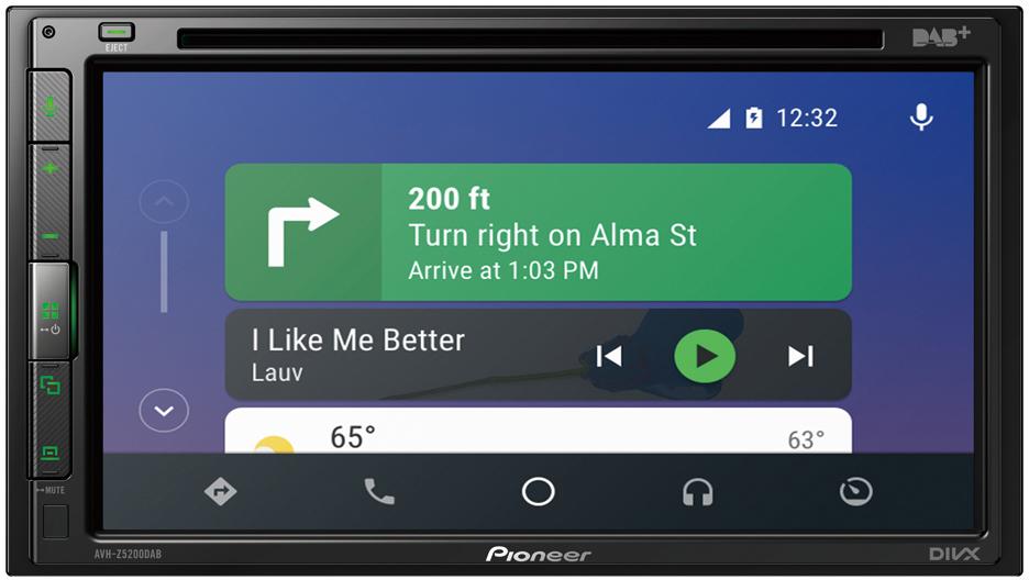 Pioneer AVH-Z5200DAB Car Stereo