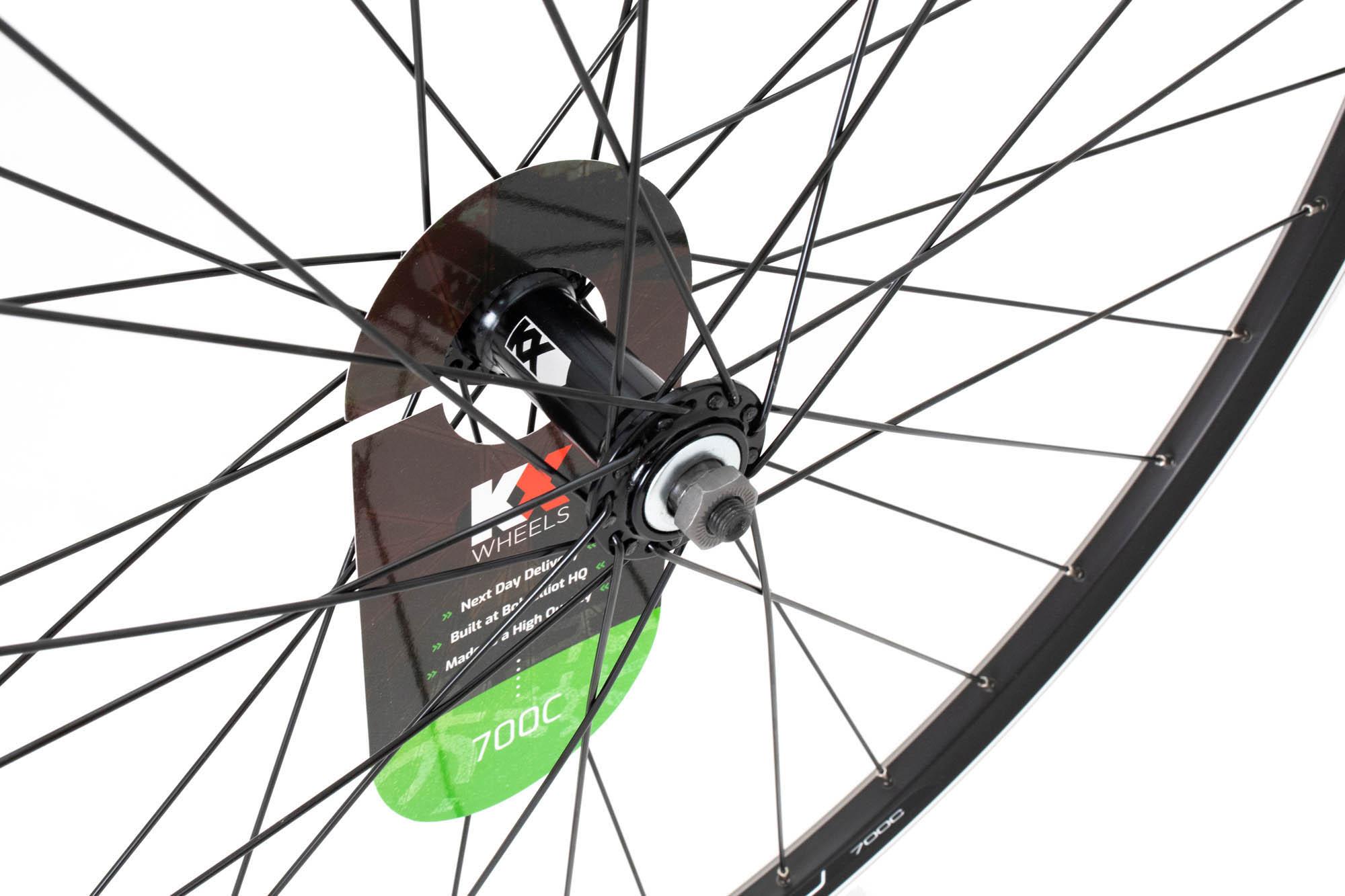 KX 700c Rim Brake Front Wheel, Quick Release Axle 3 KX 700c Rim Brake Front Wheel, Quick Release Axle