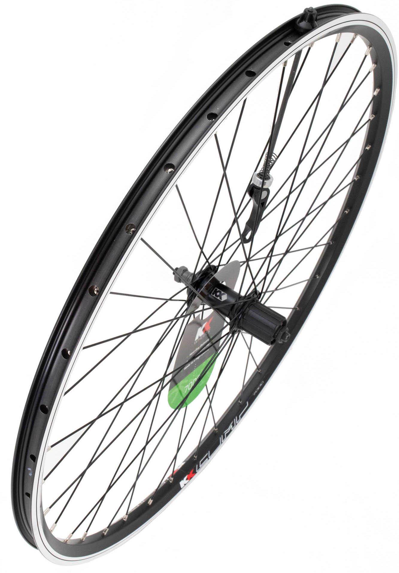 KX 700c Rim Brake Rear Wheel, 8-10 Speed, Quick Release Axle 4 KX 700c Rim Brake Rear Wheel, 8-10 Speed, Quick Release Axle