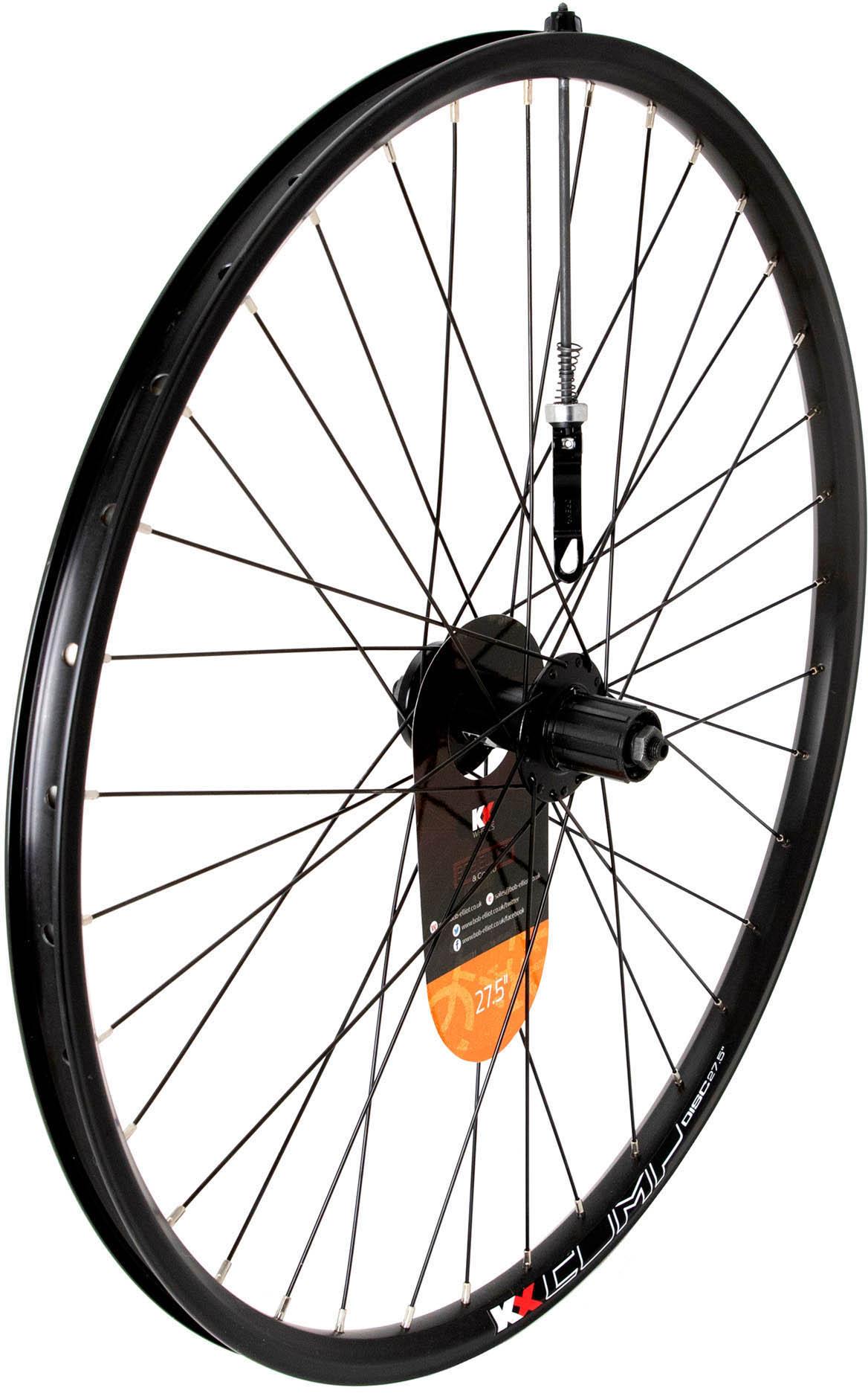 KX 27.5" Disc Brake Rear Wheel, 8-11 Speed, Quick Release Axle