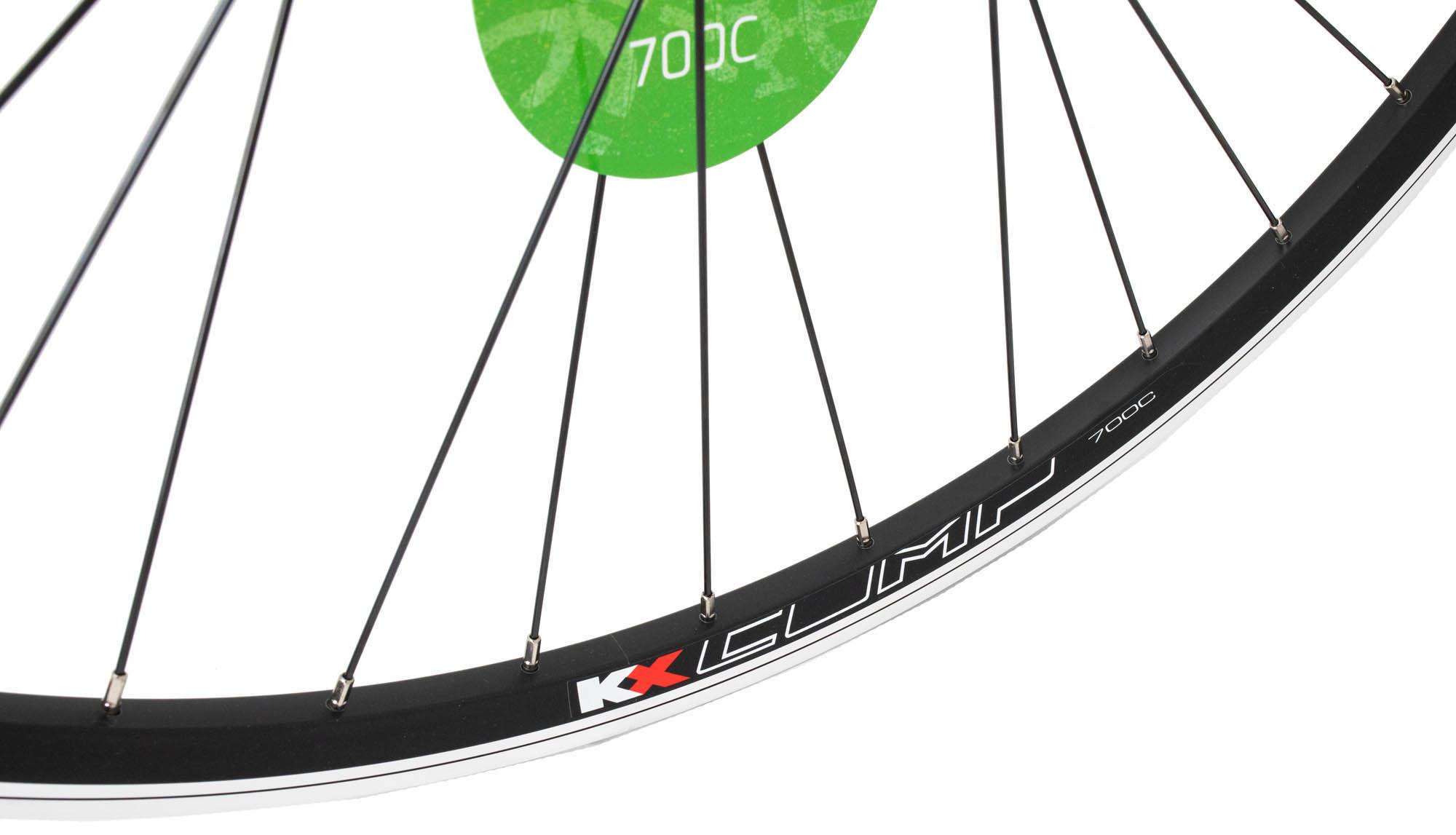 KX 700c Rim Brake Rear Wheel, Screw On, Quick Release Axle