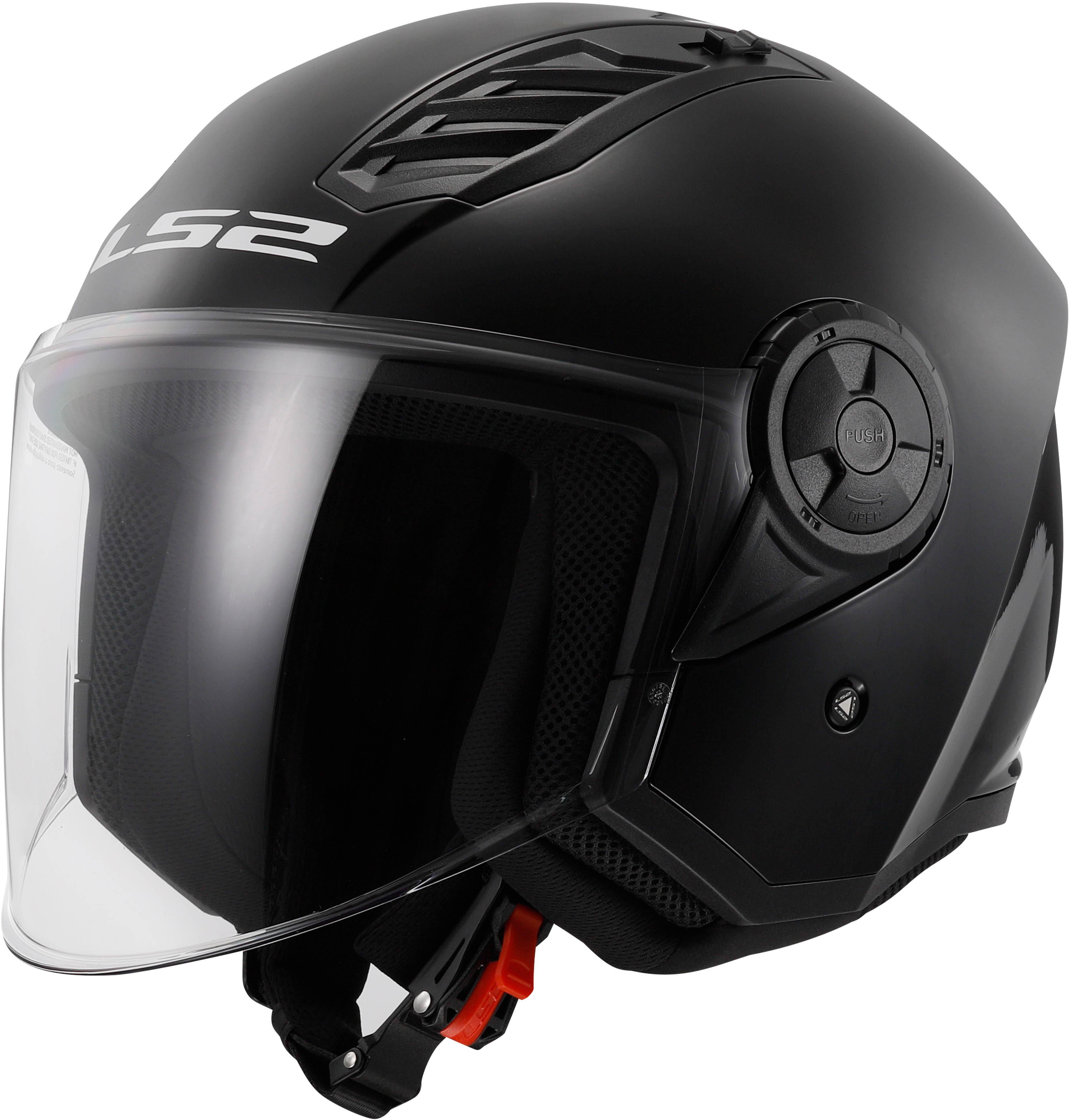 LS2 OF616 Airflow II Urban Downtown Helmet - Gloss White - XXL