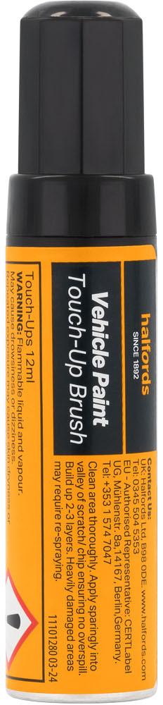 Halfords Gloss Black Touch Up Brush 12ml