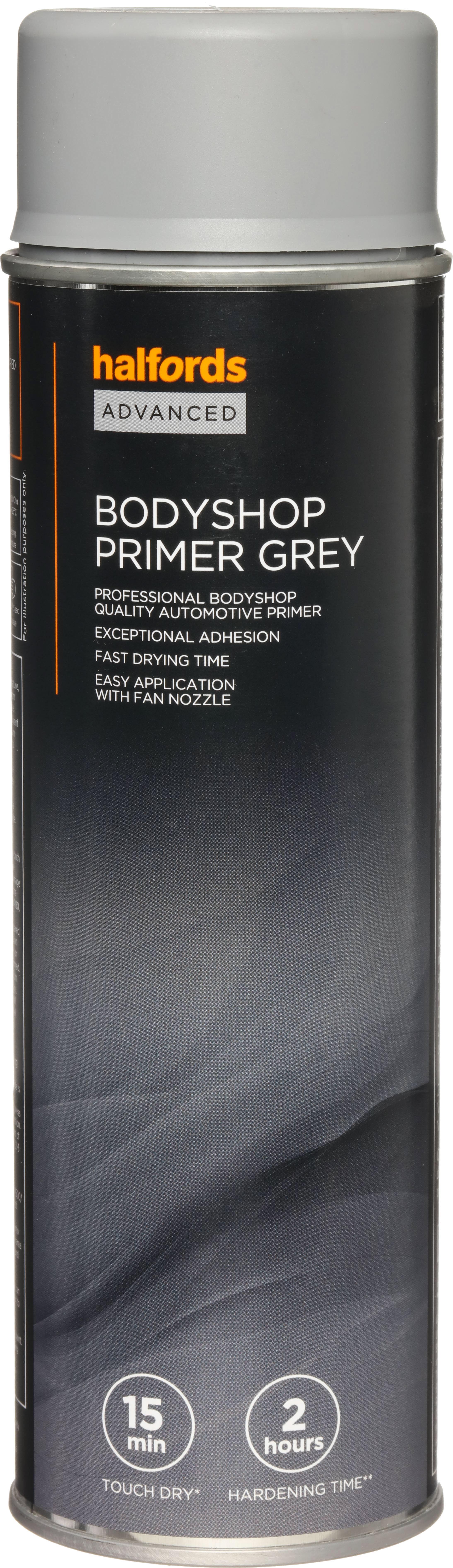Halfords Bodyshop Primer Grey 500ml
