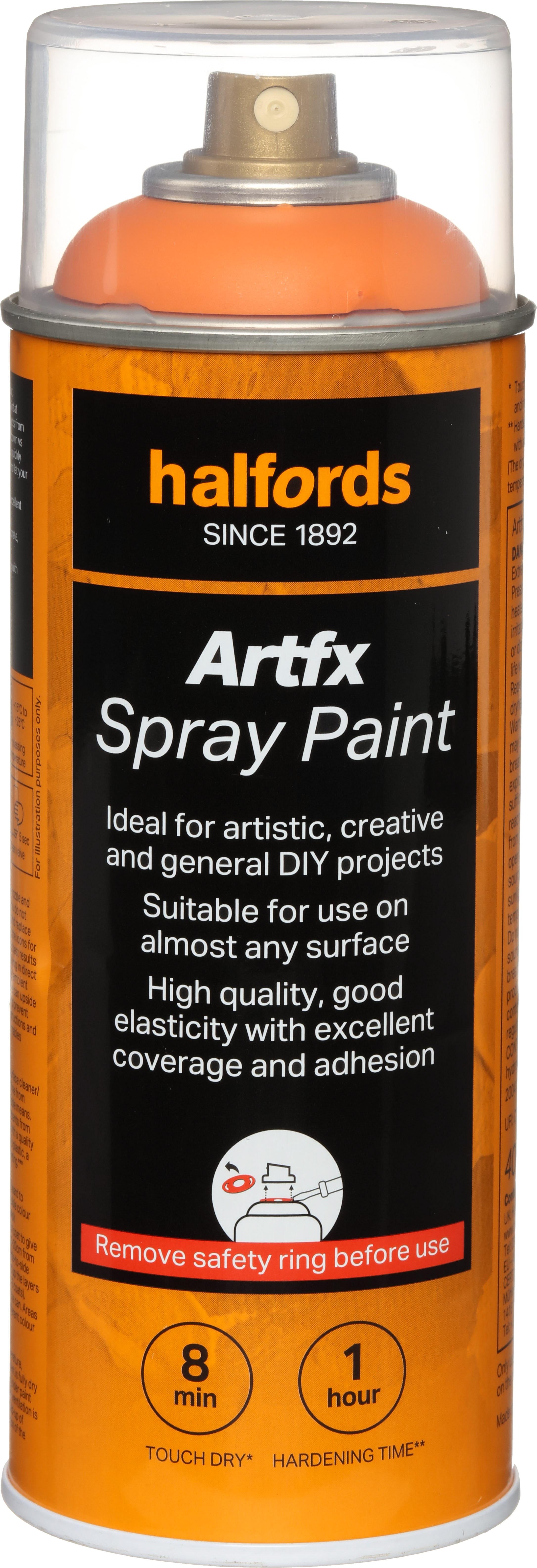 Halfords Artfx 400ml Orange