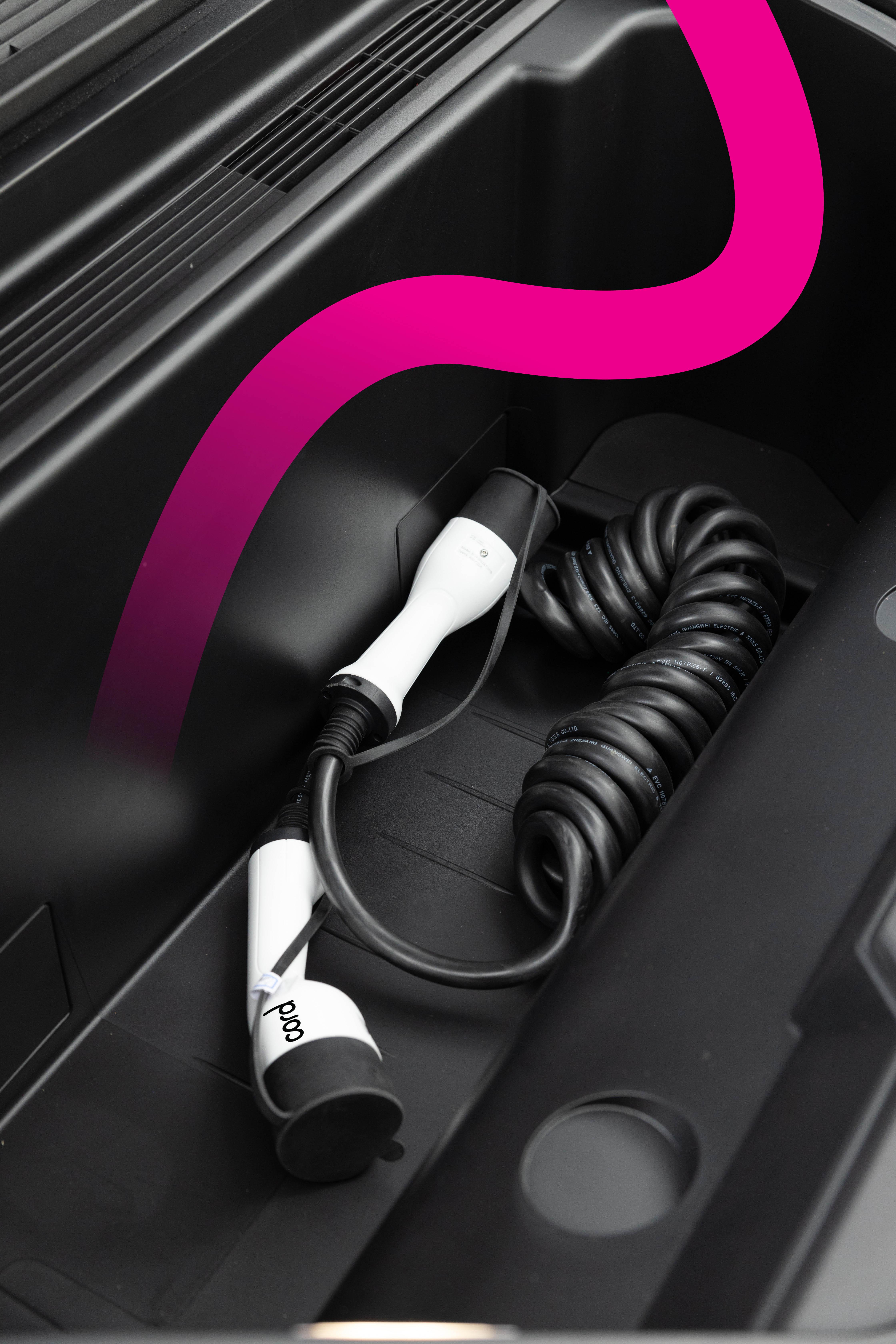 Cord Coiled Charging Cable 5 metre 380V 32A 22KW 7 Cord Coiled Charging Cable 5 metre 380V 32A 22KW