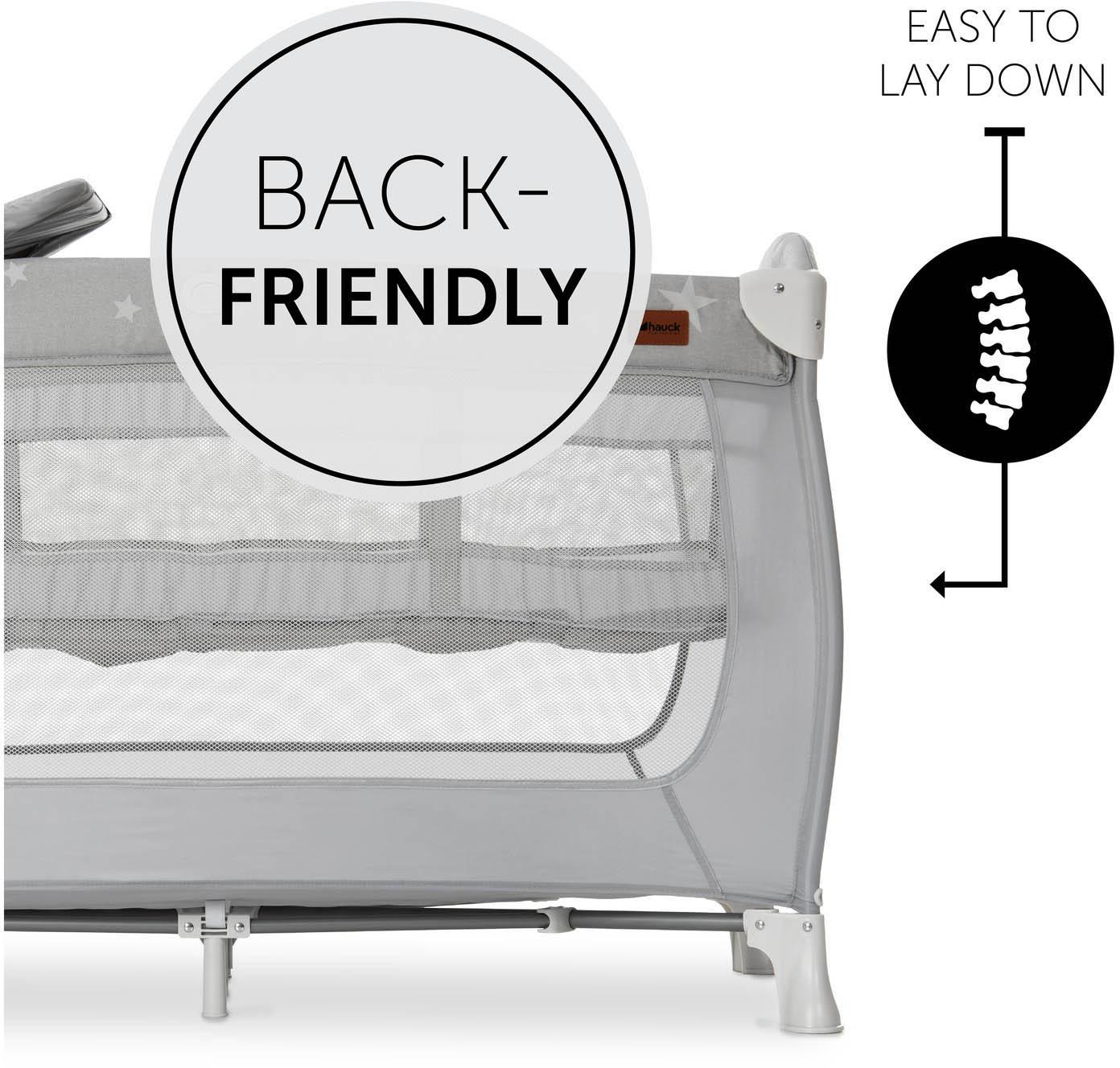 hauck Sleep N Play Center Travel Cot - Stars