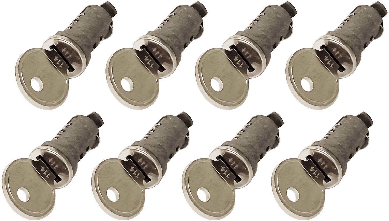 Rhino Kamm Leg Lock Barrels and Keys - 4 Pairs