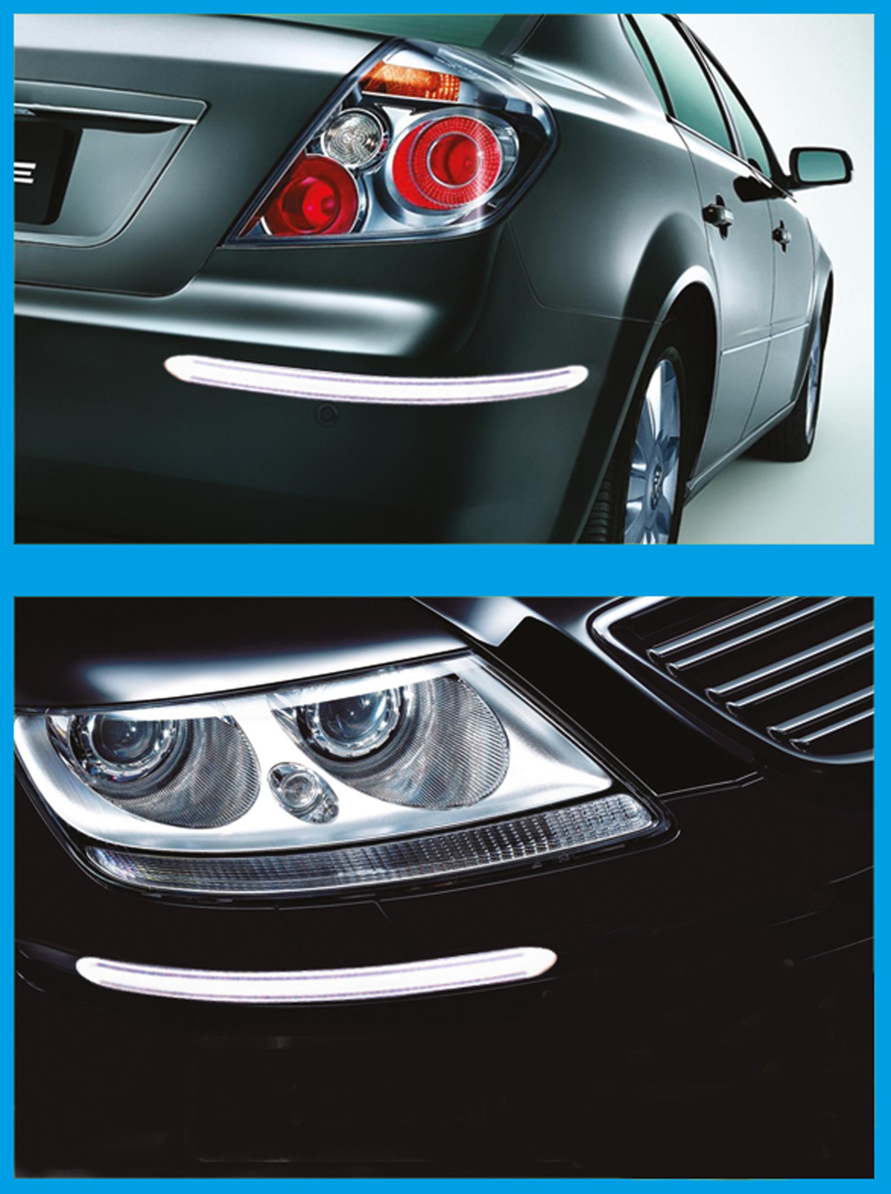 Halfords Chrome Bumper Guards - Pack of 4