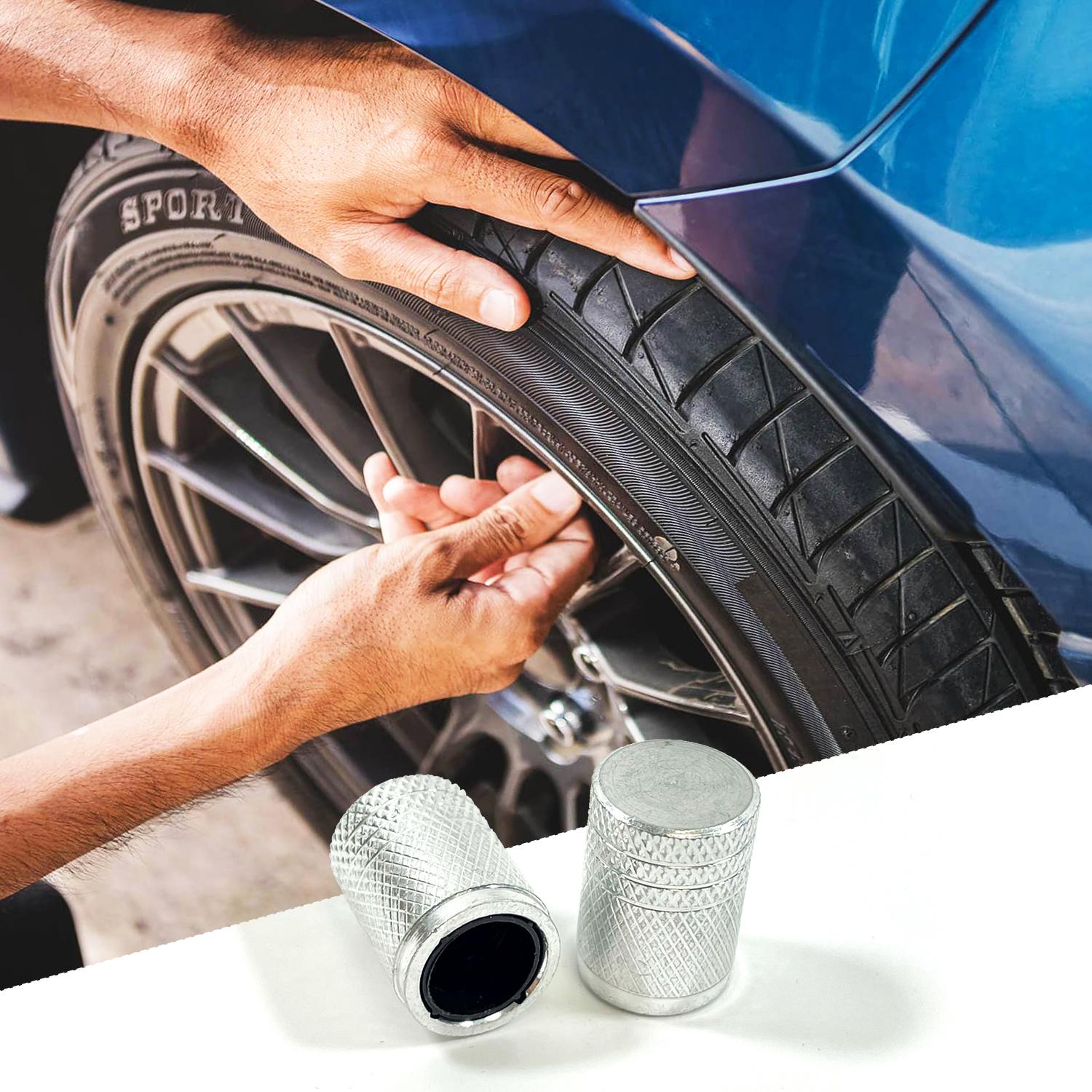 Halfords Flat Valve Caps Chrome 3 Halfords Flat Valve Caps Chrome