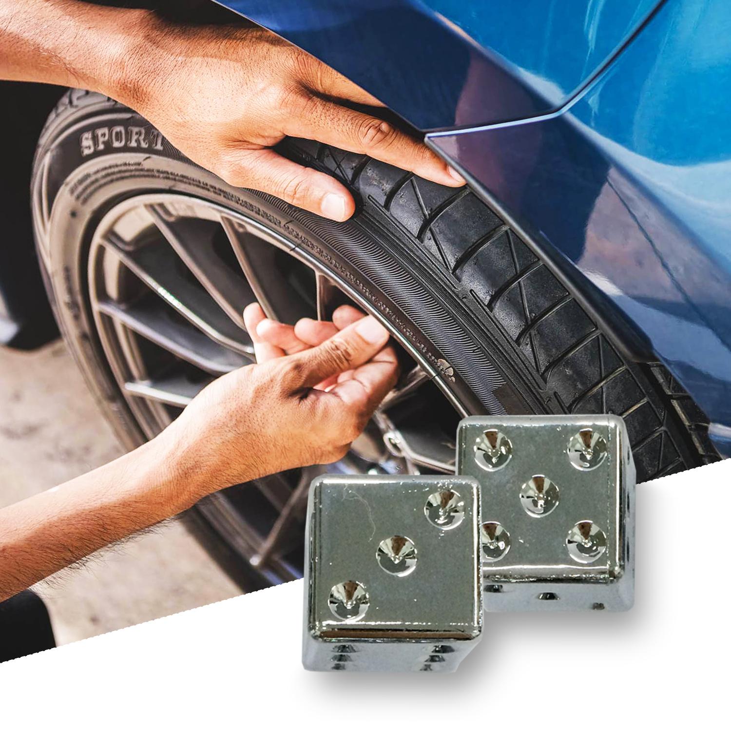 Halfords Dice Valve Caps