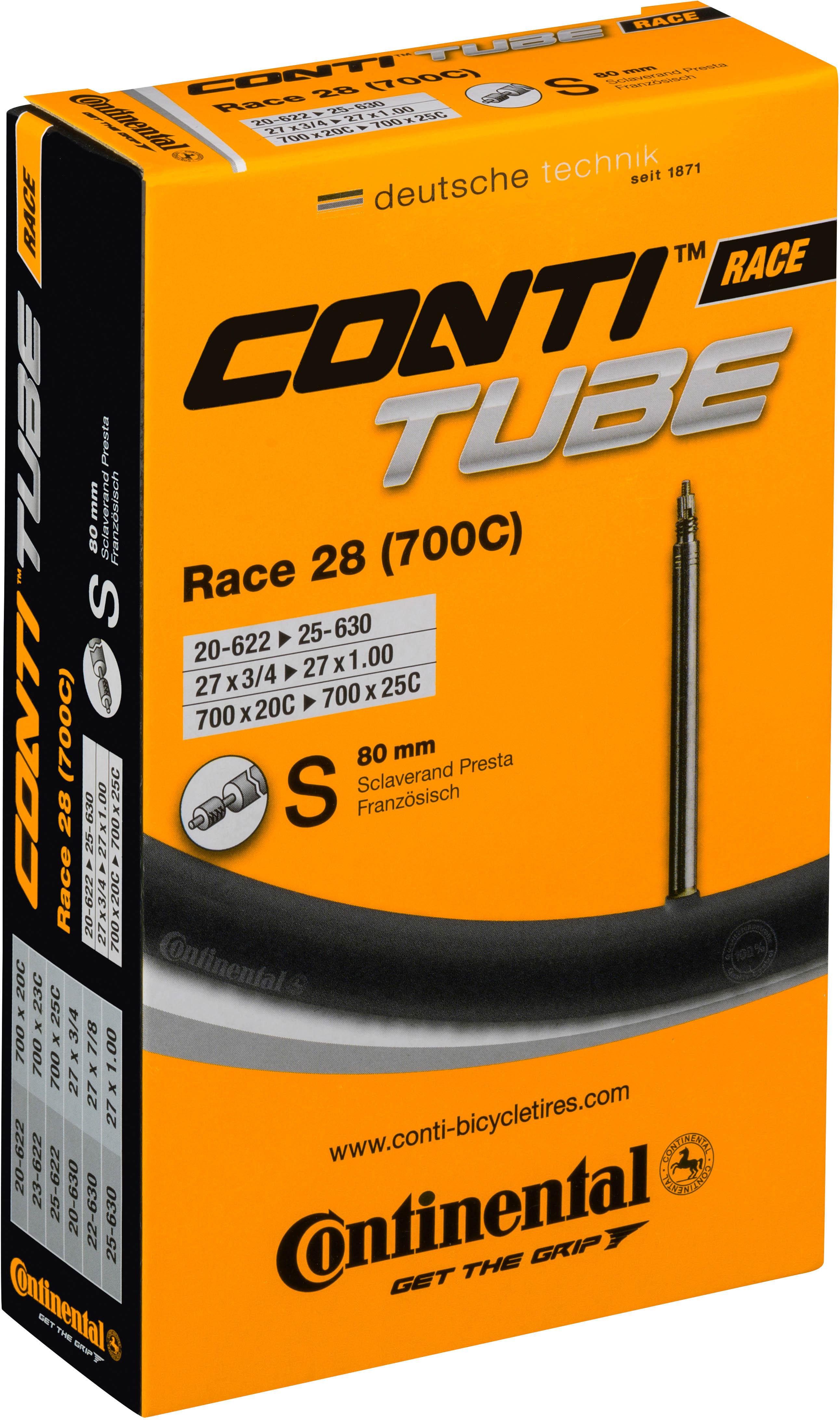 Continental Race 28 700c Presta Inner Tube