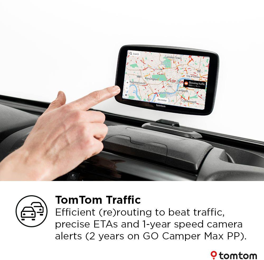 TomTom GO Camper Max 2nd Gen Premium Pack Campervan and Caravan Sat Nav 5 TomTom GO Camper Max 2nd Gen Premium Pack Campervan and Caravan Sat Nav