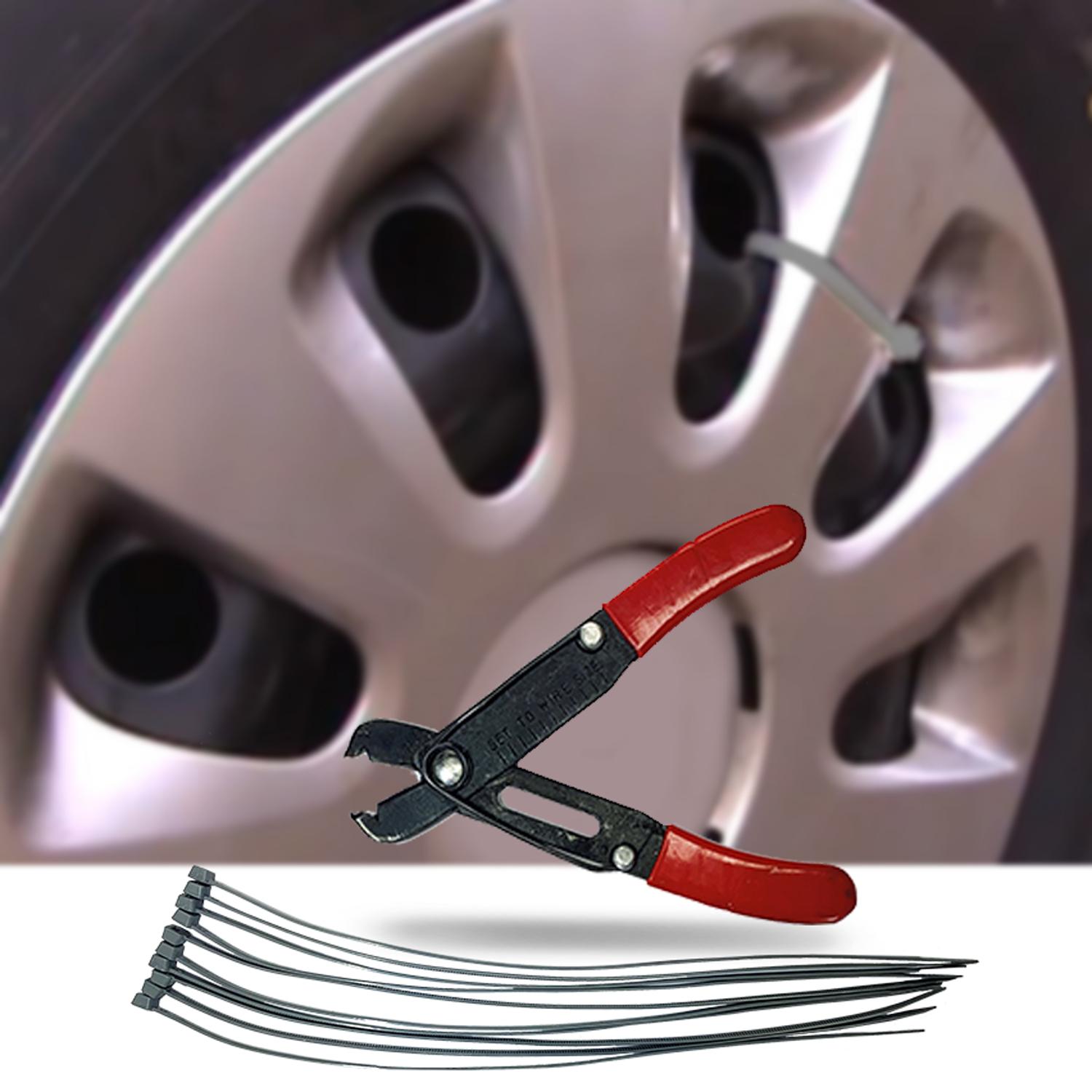 Halfords Wheel Trim Security Kit 3 Halfords Wheel Trim Security Kit