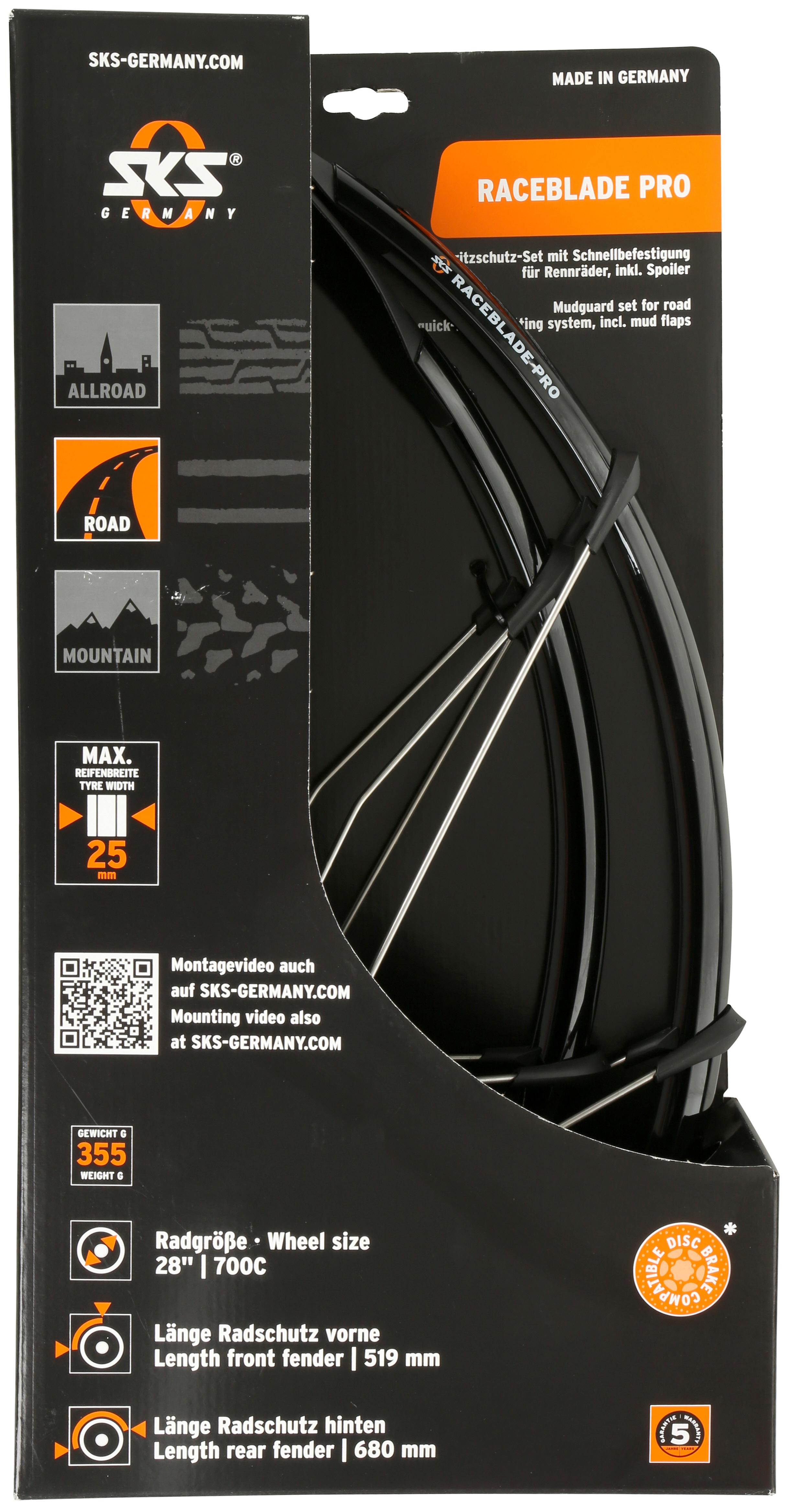 SKS Raceblade Pro Bike Mudguard Set
