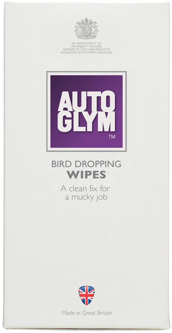 Autoglym Bird Dropping Car Wipes x10
