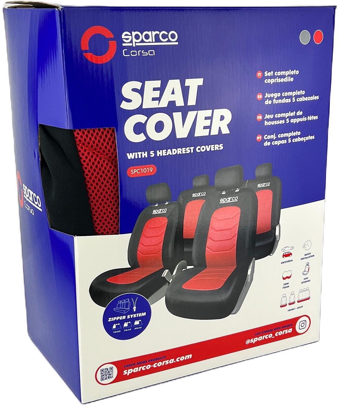 Seat Cover Set - Red