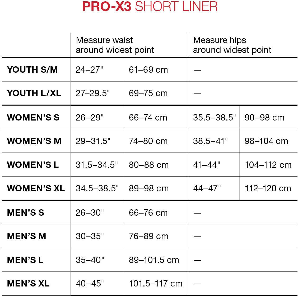 G-Form Youth Pro-X3 Bike Short Liner