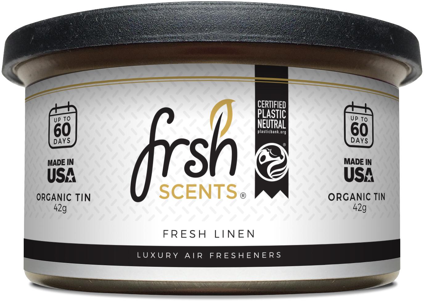 FRSH Fresh Linen Air Freshener Tin