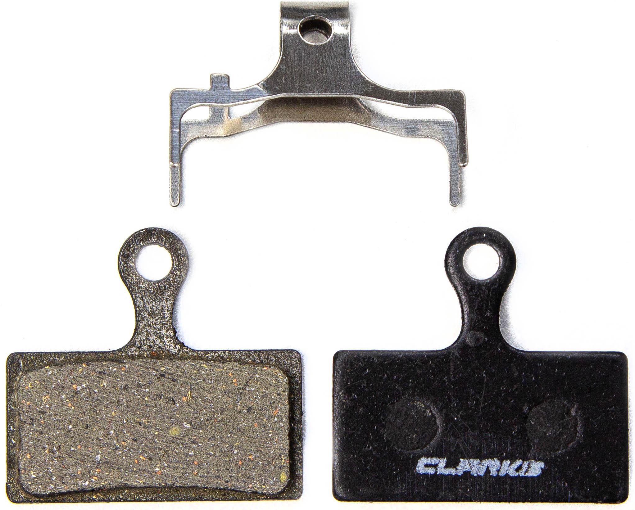 Clarks Organic Disc Brake Pads - Shimano XTR, Deore XT, SLX, Alfine