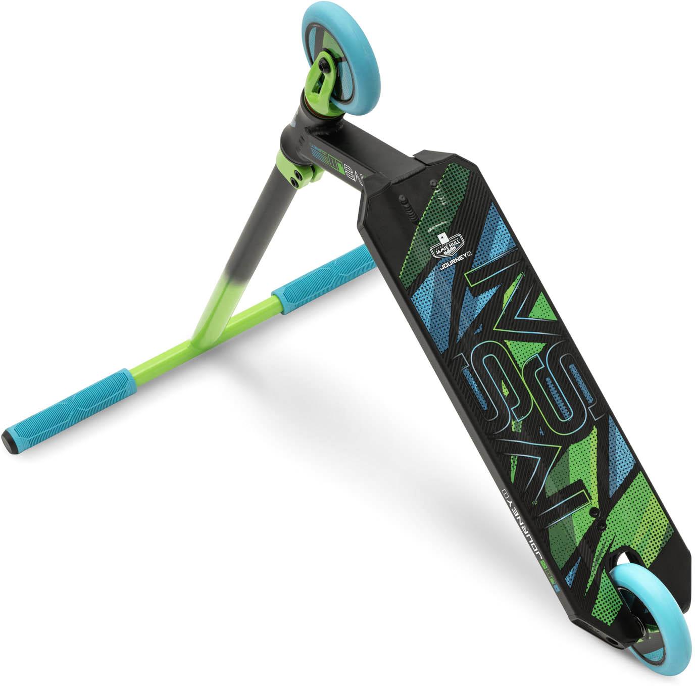 Invert Supreme Jamie Hull Journey 1 Stunt Scooter – Black/Green/Blue