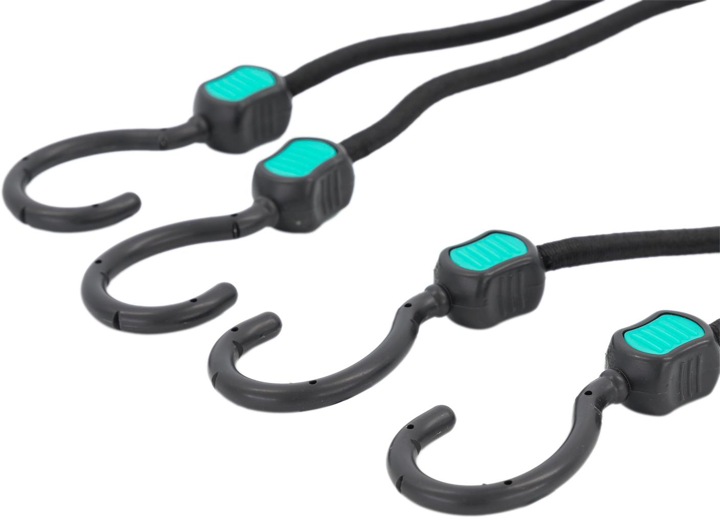 Halfords Essentials Heavy Duty Bungee Elastic 80cm x2 3 Halfords Essentials Heavy Duty Bungee Elastic 80cm x2