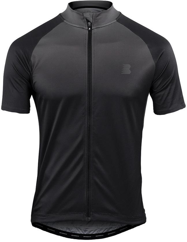Boardman Mens Short Sleeve Jersey, Black/Fade