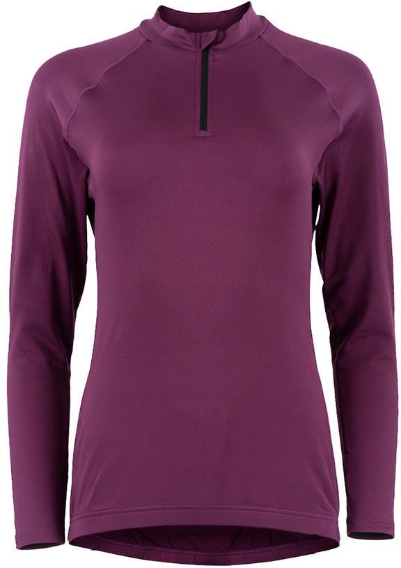 Ridge Womens Long Sleeve Jersey, Plum
