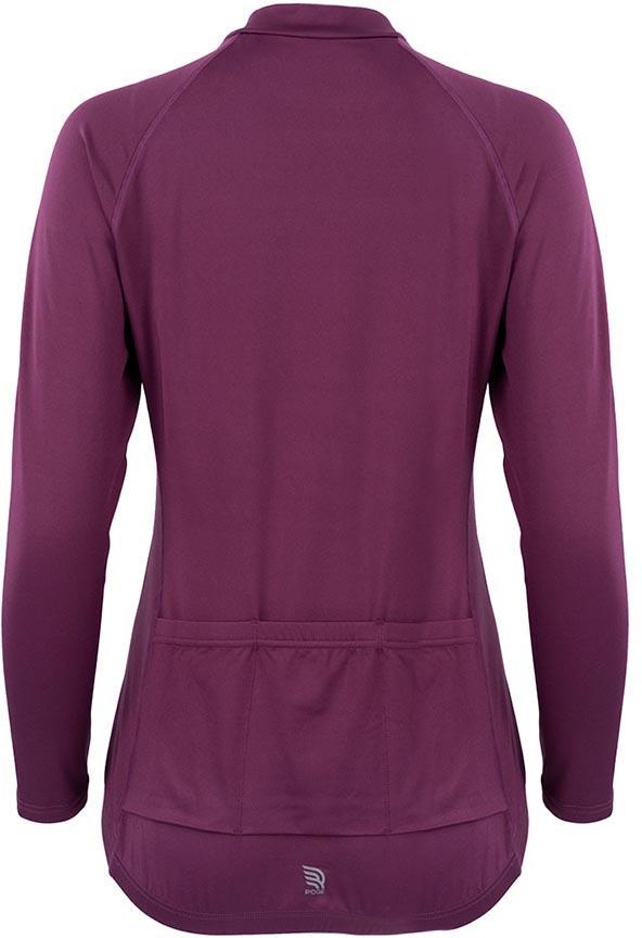 Ridge Womens Long Sleeve Jersey, Plum